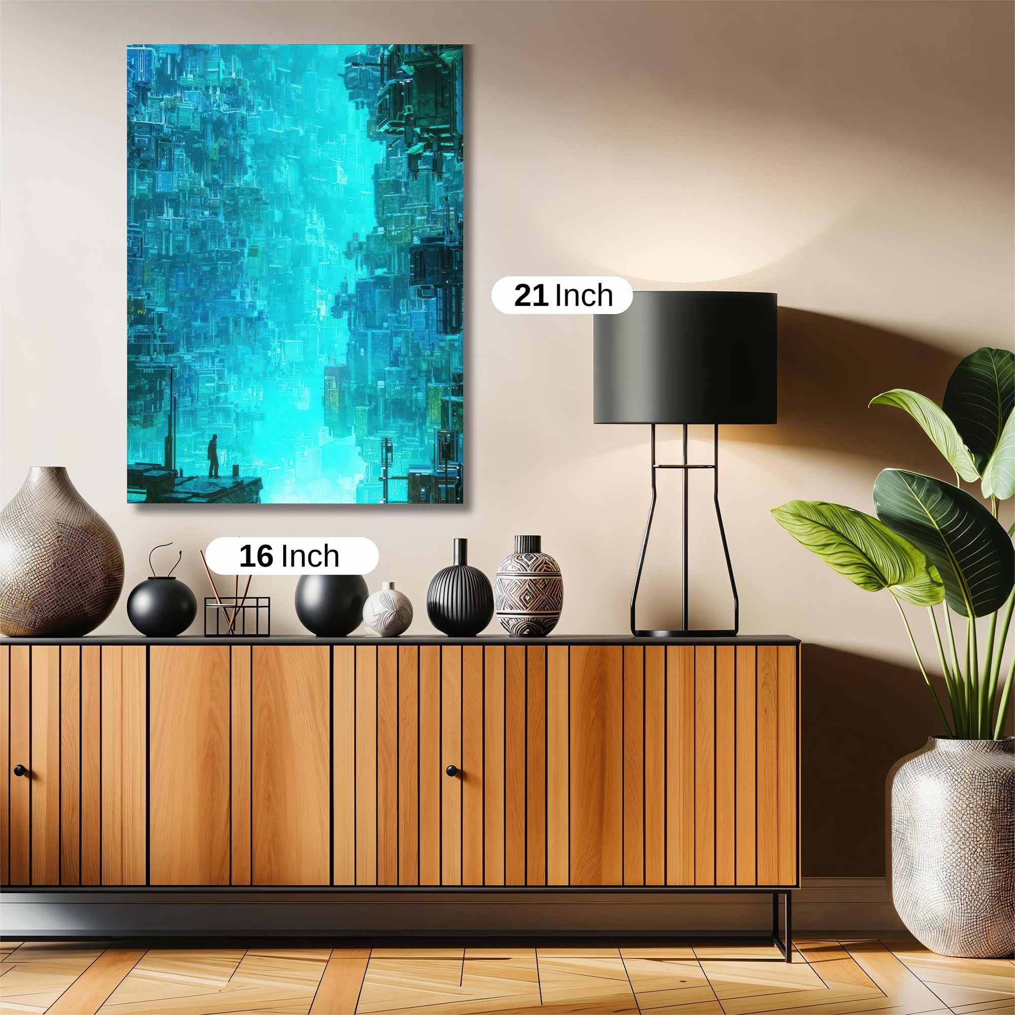 Infinite Metropolis Safe Wall Magnetic / M