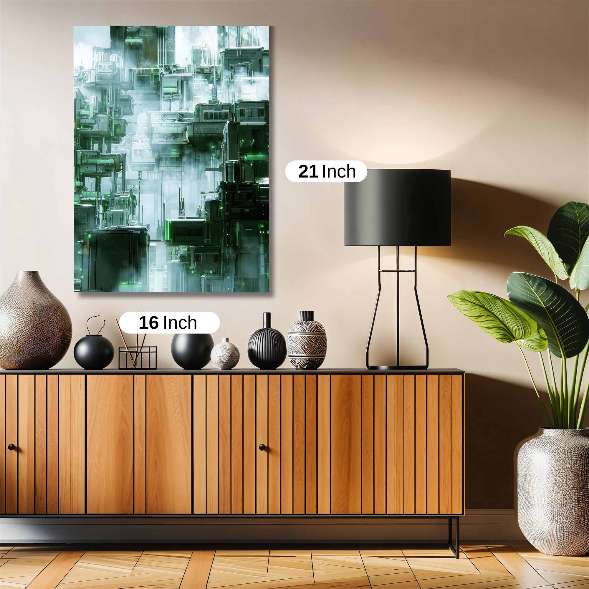 Futuristic Enigma Safe Wall Magnetic / M