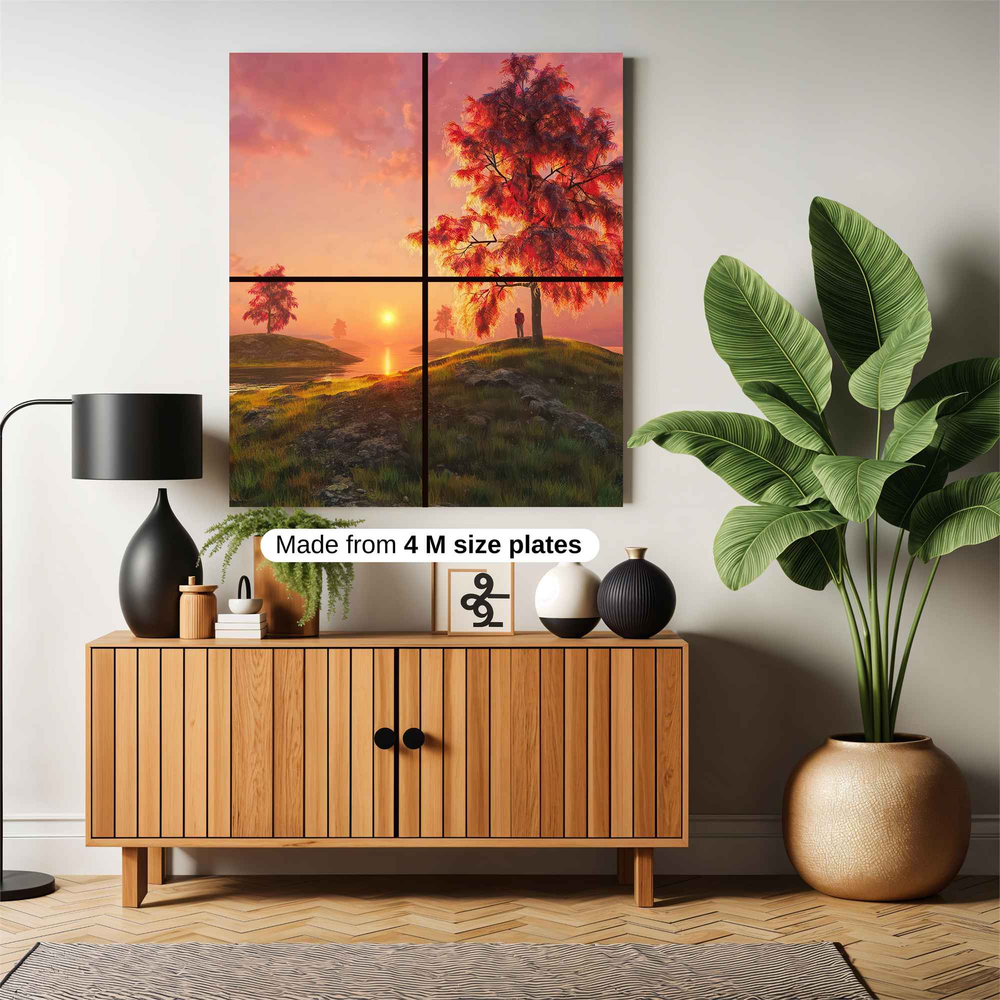 Sunset Reverie Safe Wall Magnetic / M