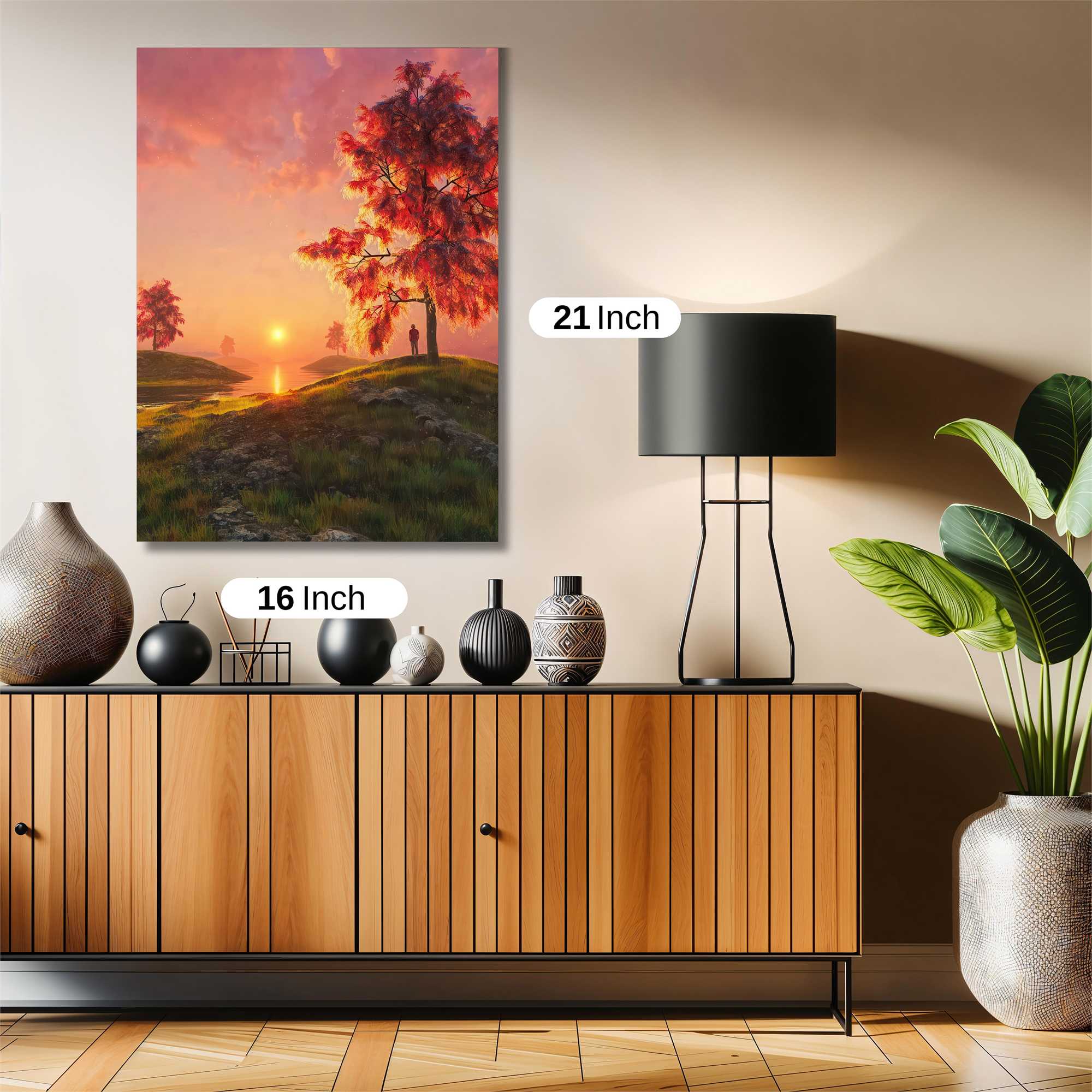 Sunset Reverie Safe Wall Magnetic / M