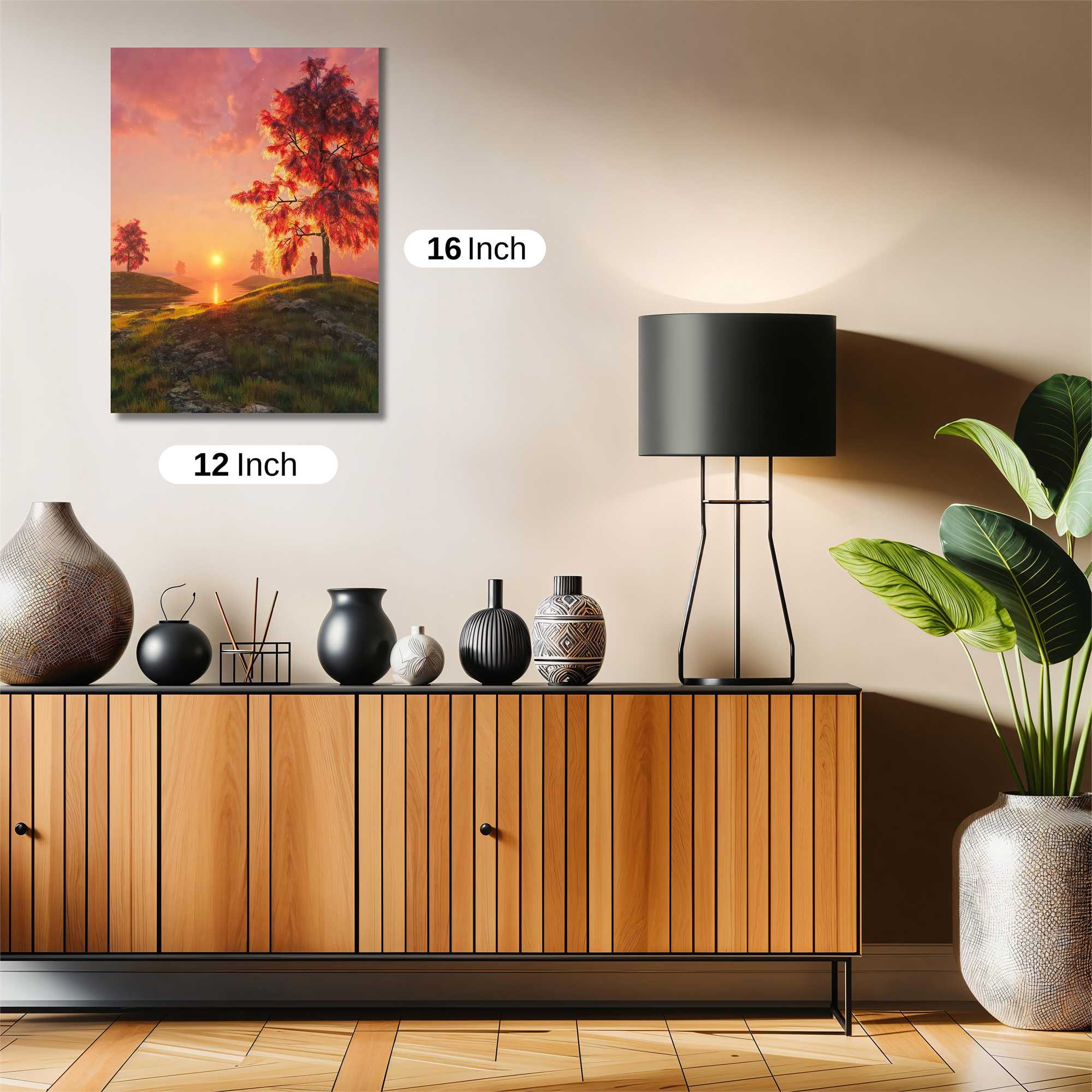 Sunset Reverie Safe Wall Magnetic / M