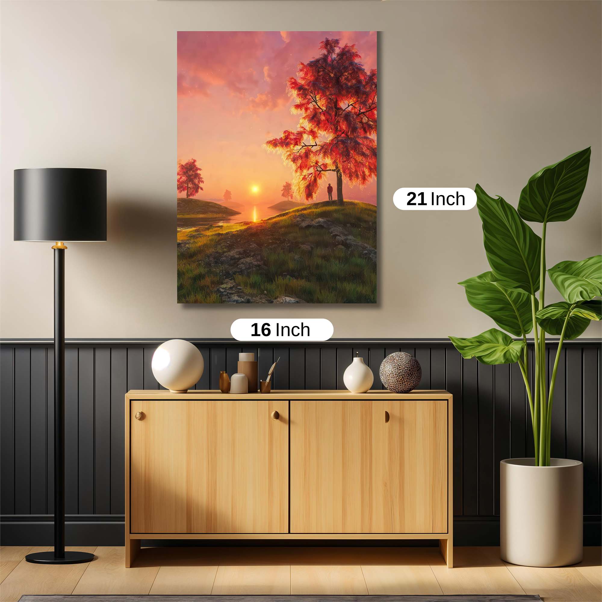 Sunset Reverie Safe Wall Magnetic / M