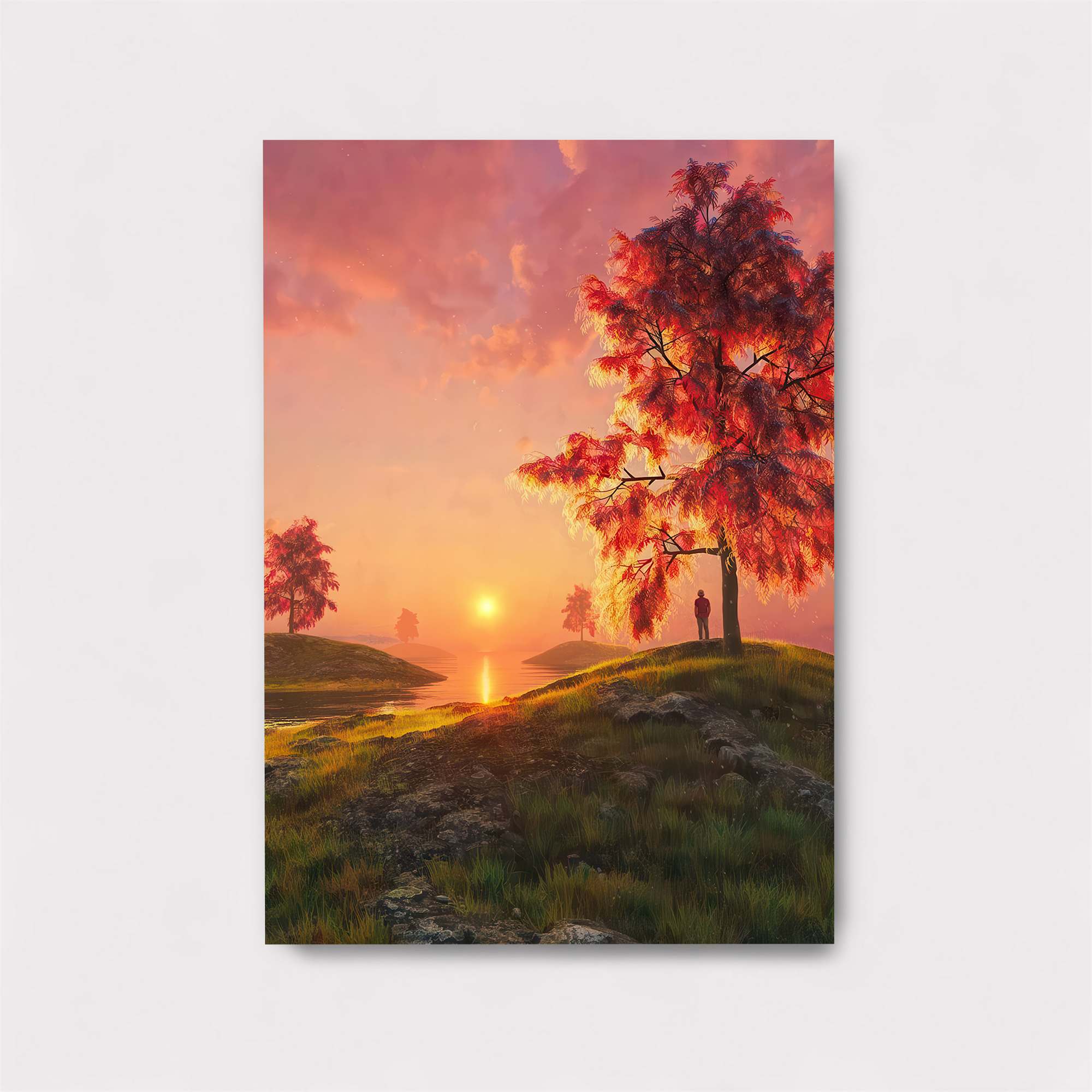 Sunset Reverie Safe Wall Magnetic / M