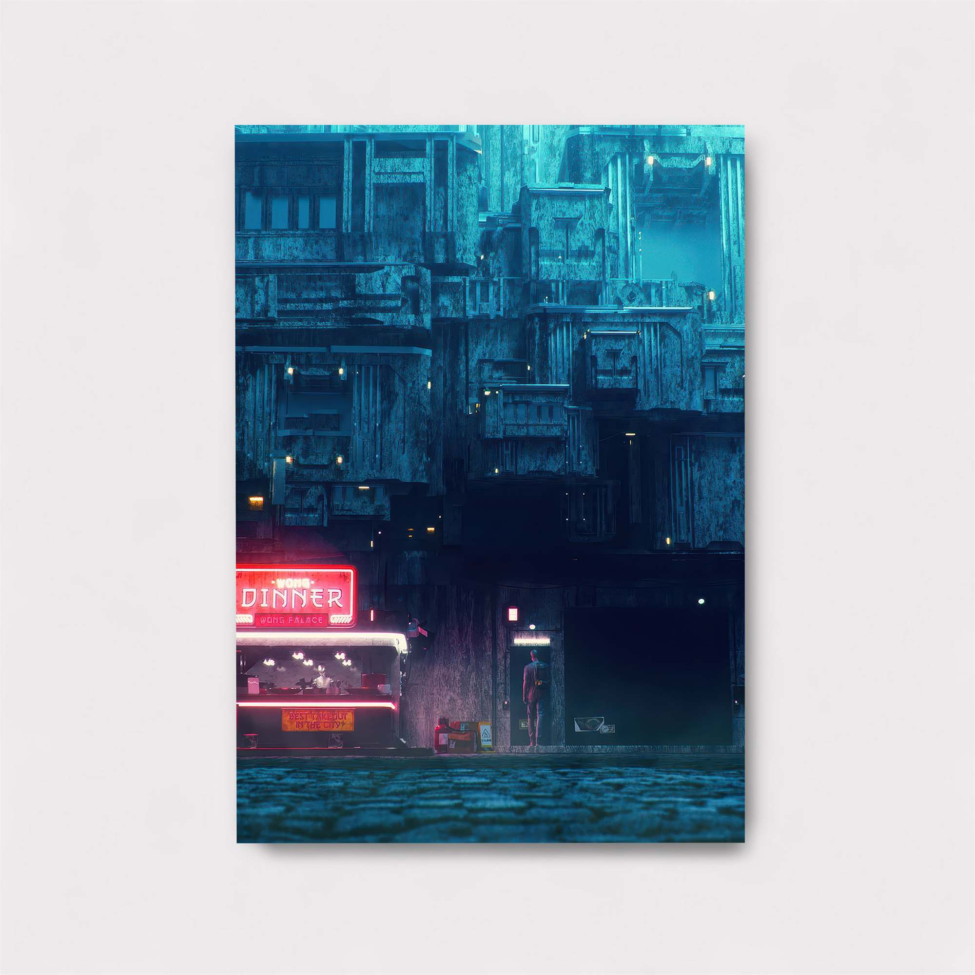 Neon Solitude Safe Wall Magnetic / M