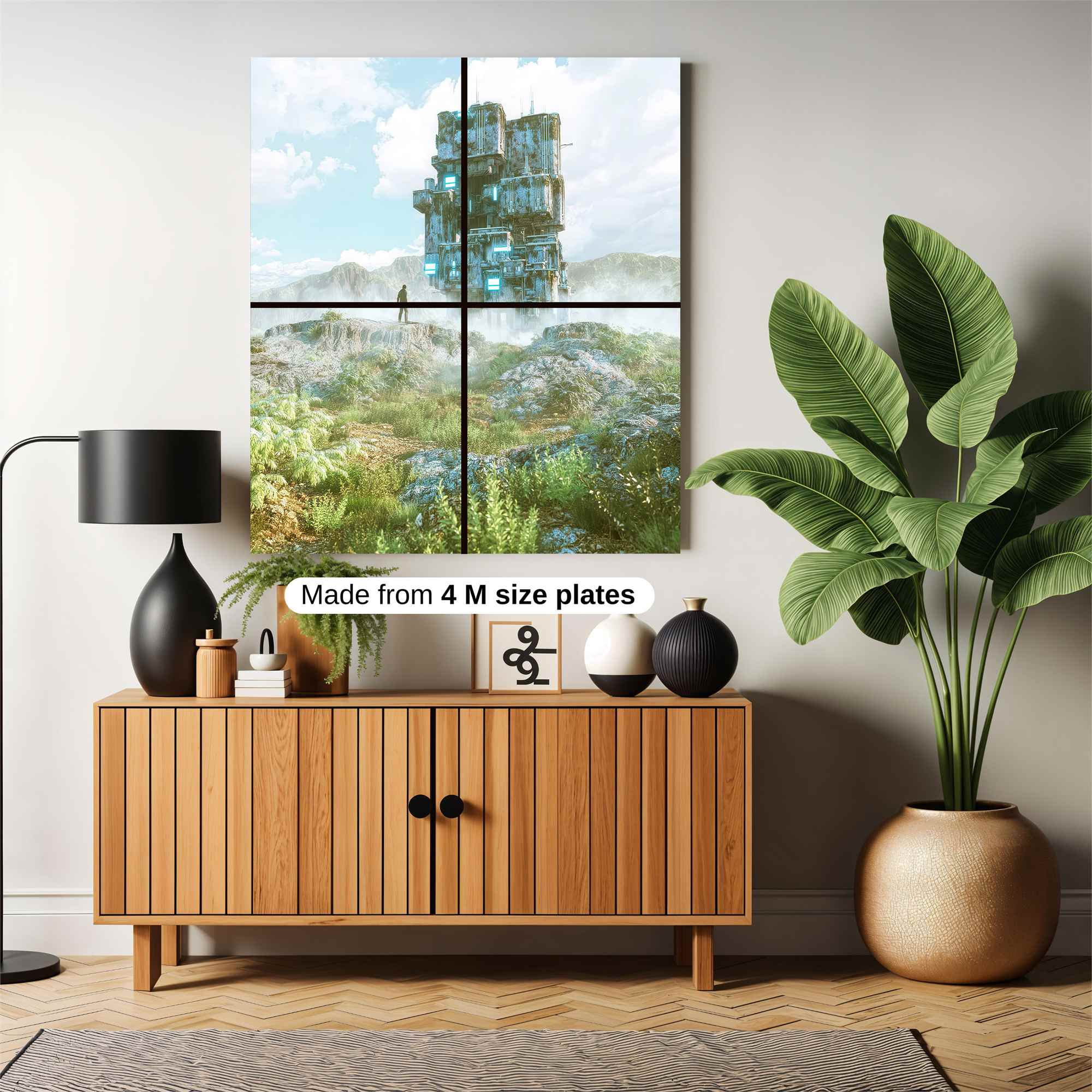 Glacial Sentinels Safe Wall Magnetic / M