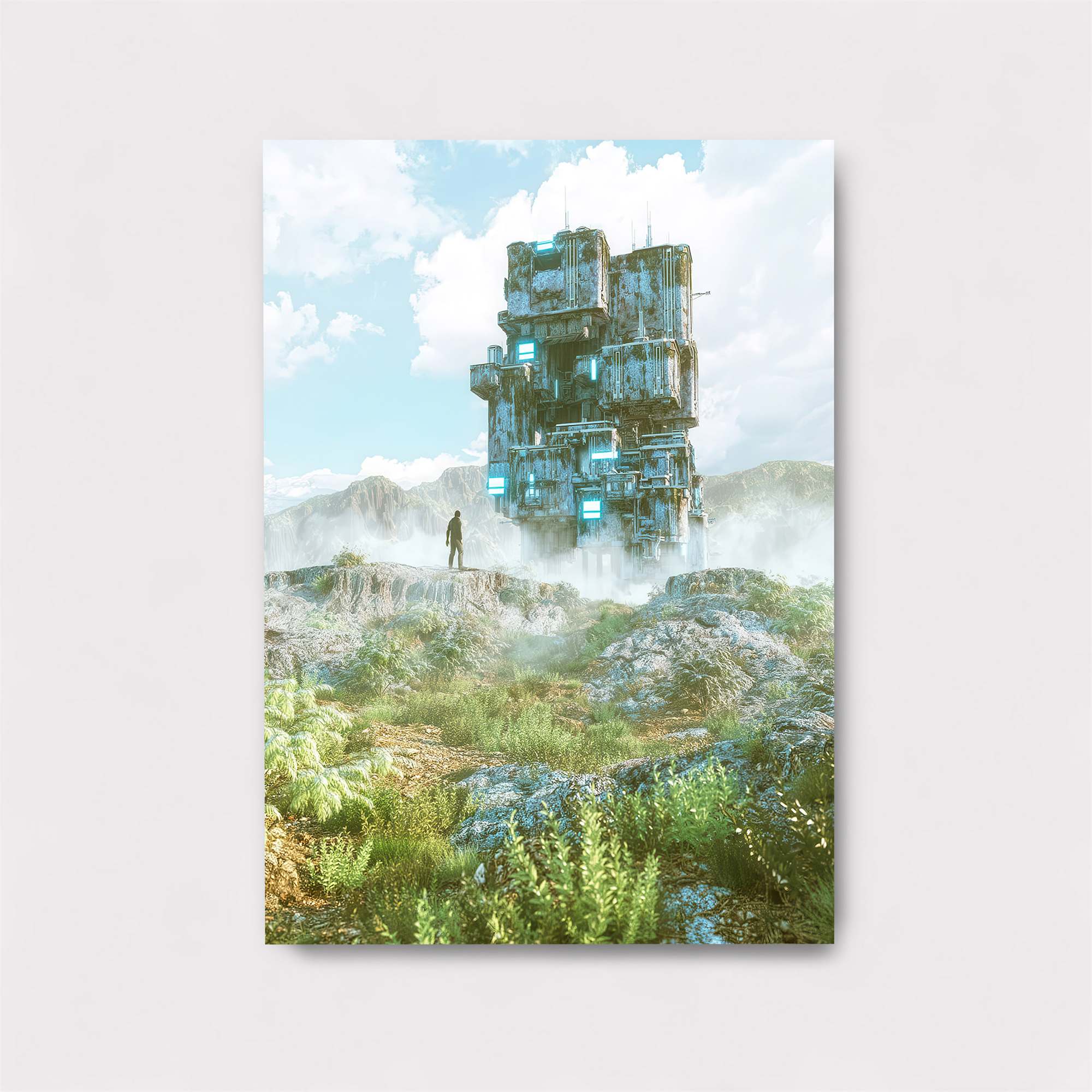 Glacial Sentinels Safe Wall Magnetic / M