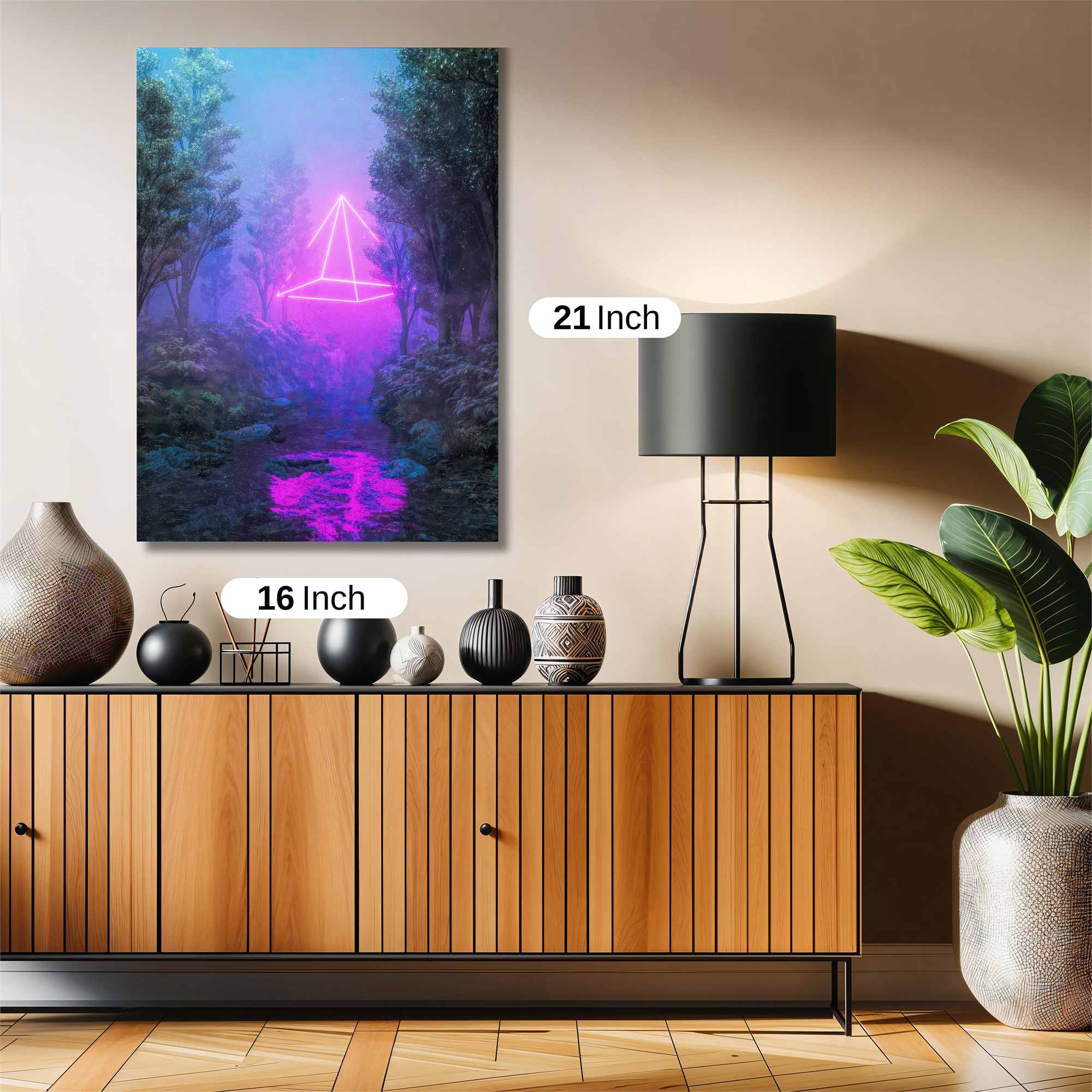 Neon Enchantment Safe Wall Magnetic / M