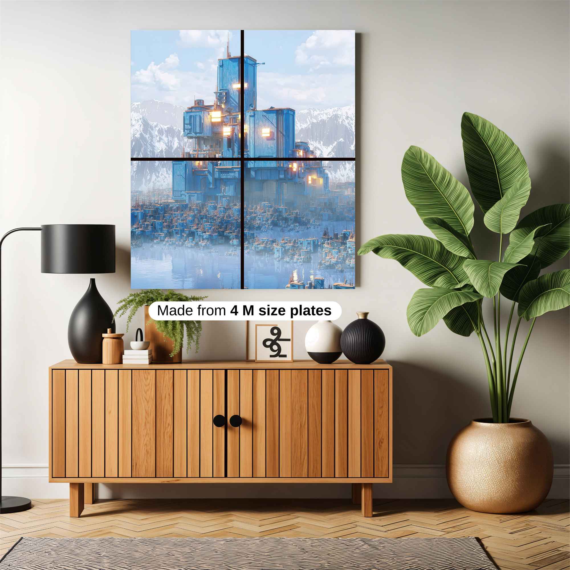 Blue Citadel Safe Wall Magnetic / M