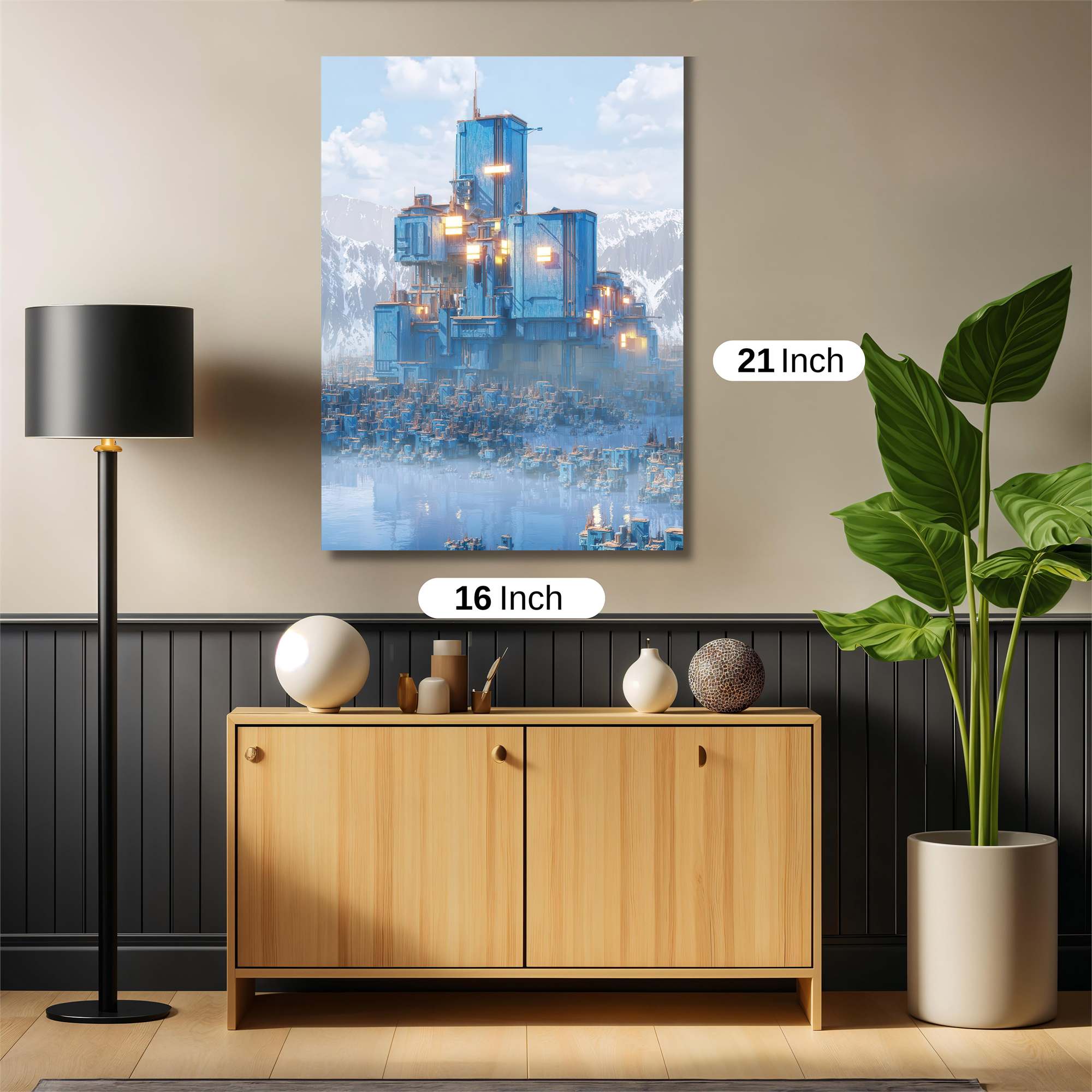 Blue Citadel Safe Wall Magnetic / M