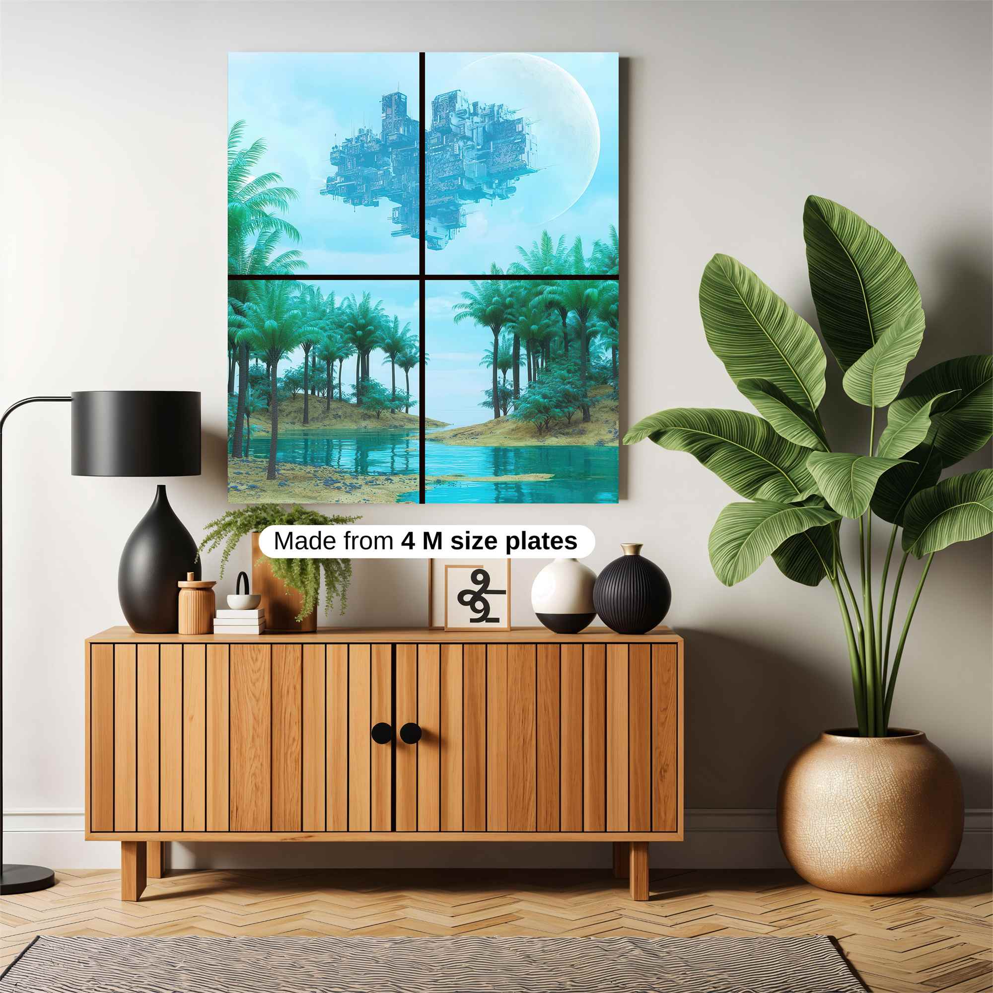 Floating Utopia Safe Wall Magnetic / M