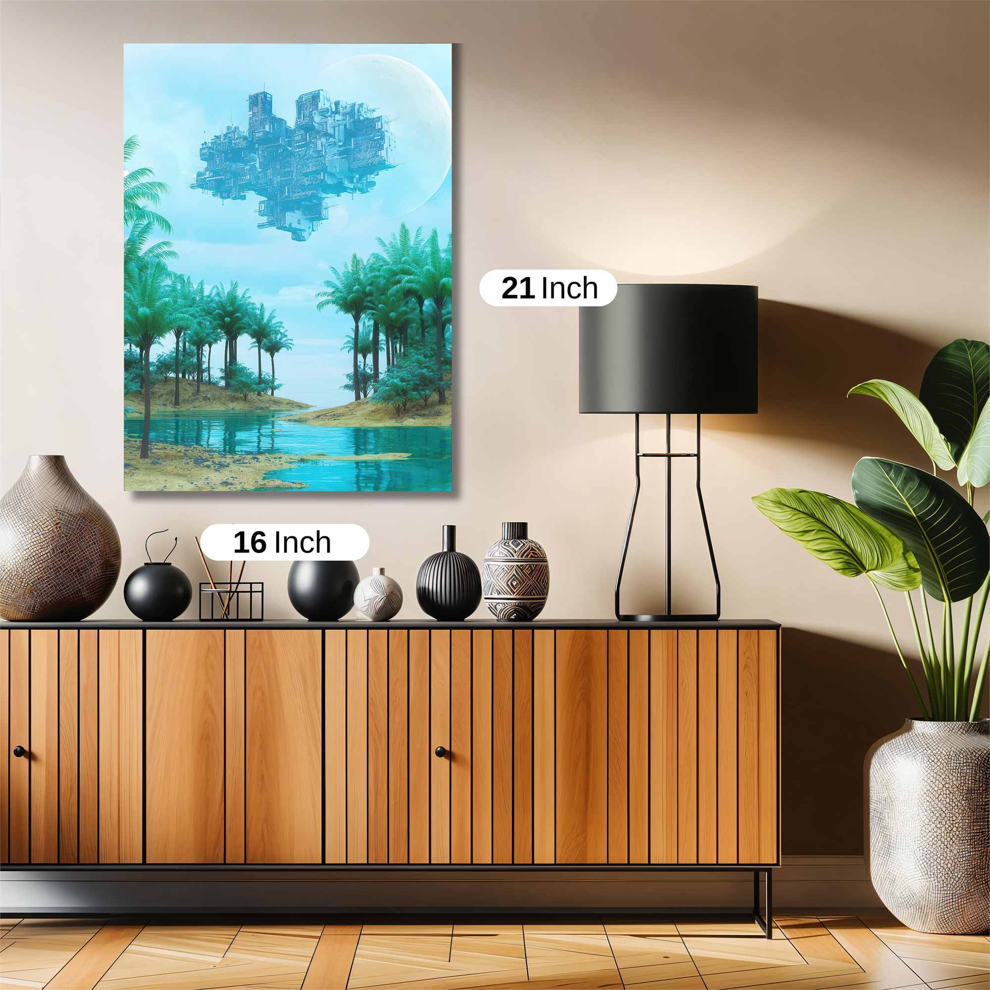 Floating Utopia Safe Wall Magnetic / M