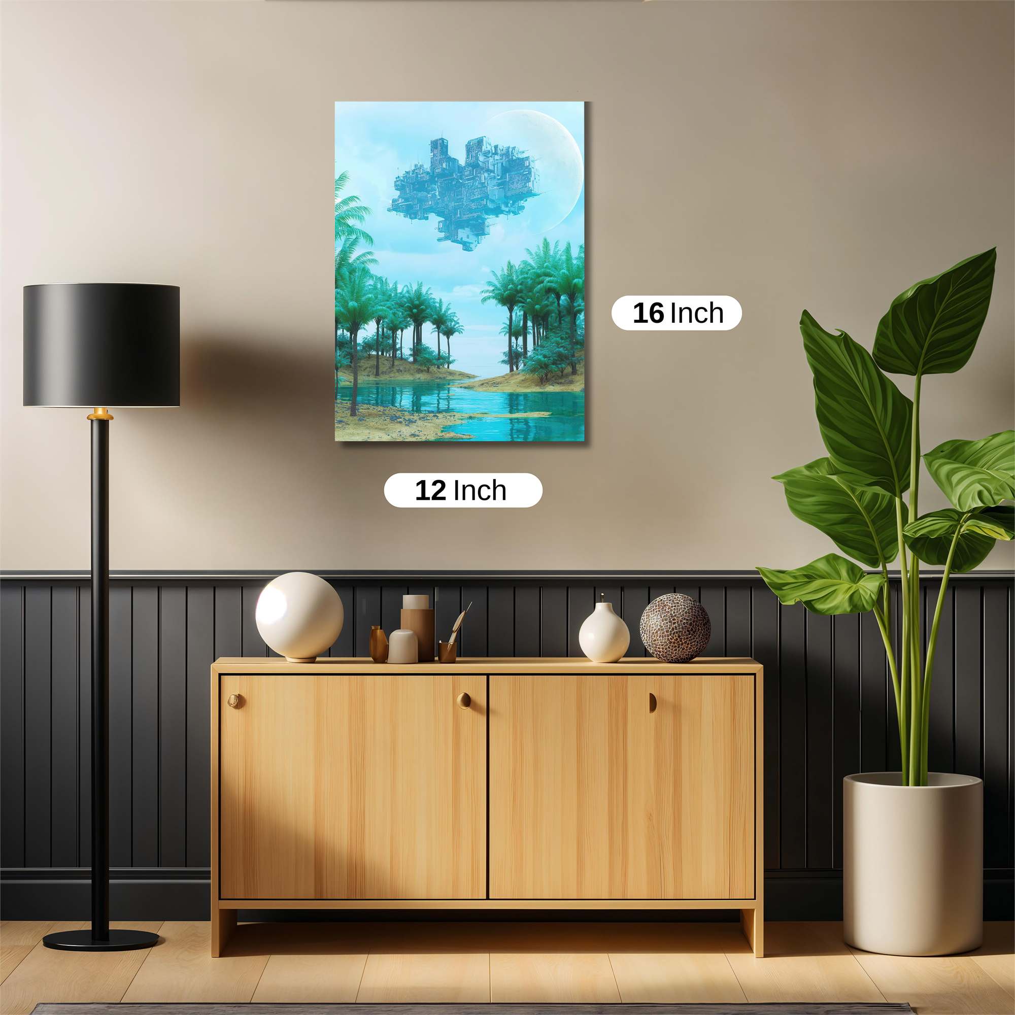 Floating Utopia Safe Wall Magnetic / M