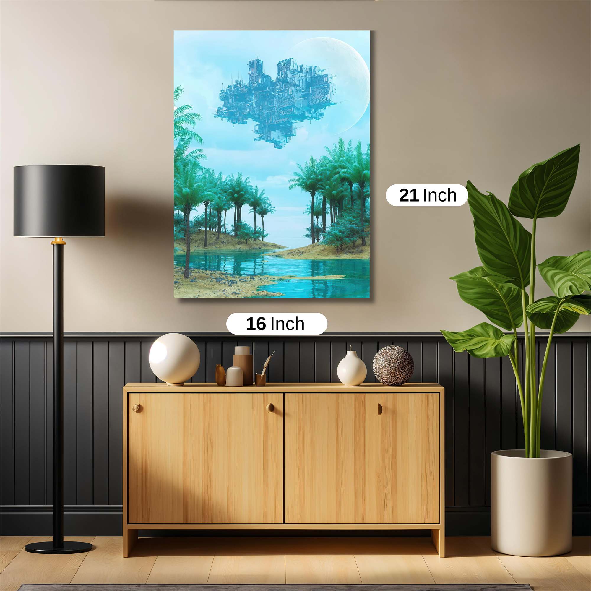 Floating Utopia Safe Wall Magnetic / M