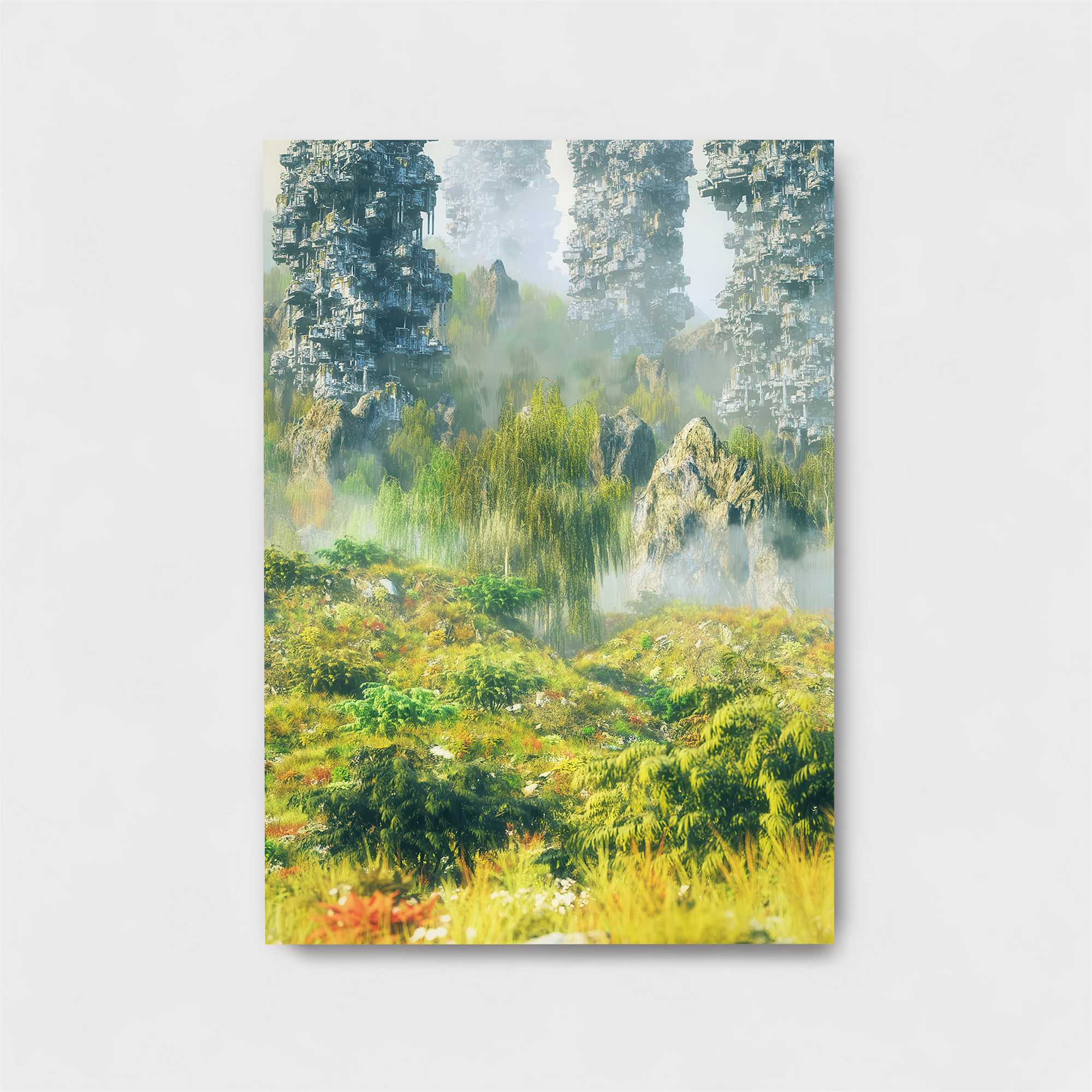 Mystic Towerscape Safe Wall Magnetic / M