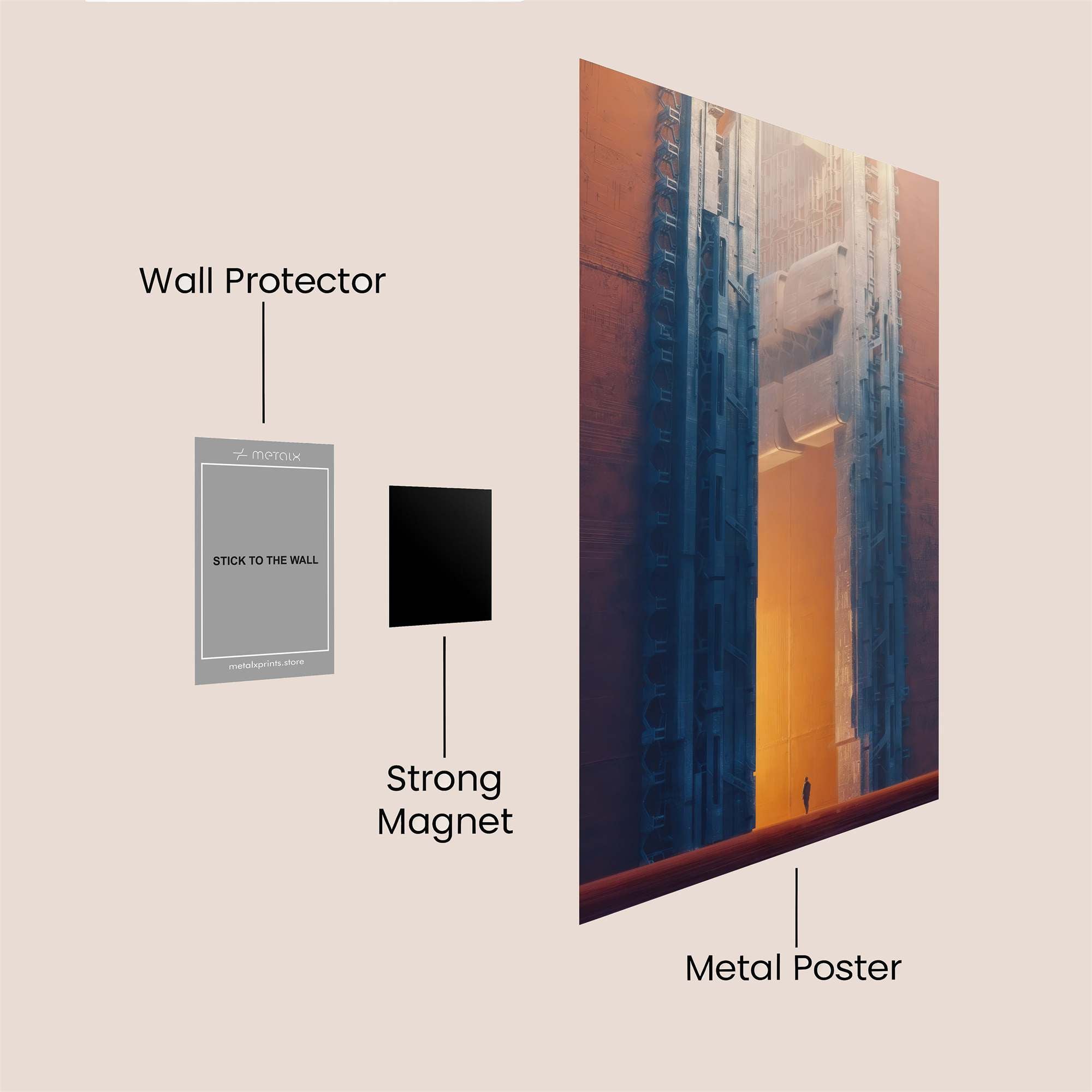 Monolithic Majesty Safe Wall Magnetic / M