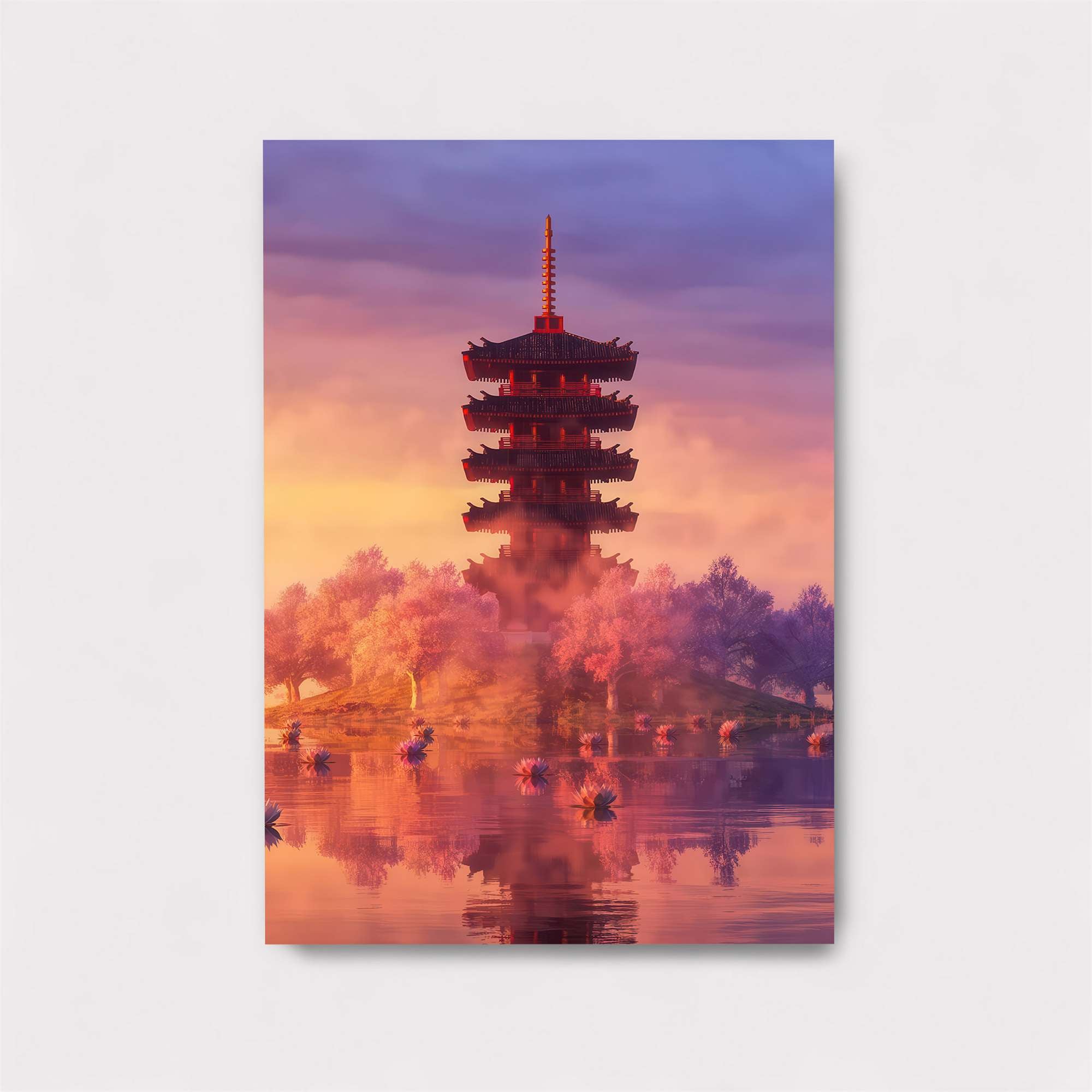 Serene Reflection Safe Wall Magnetic / M