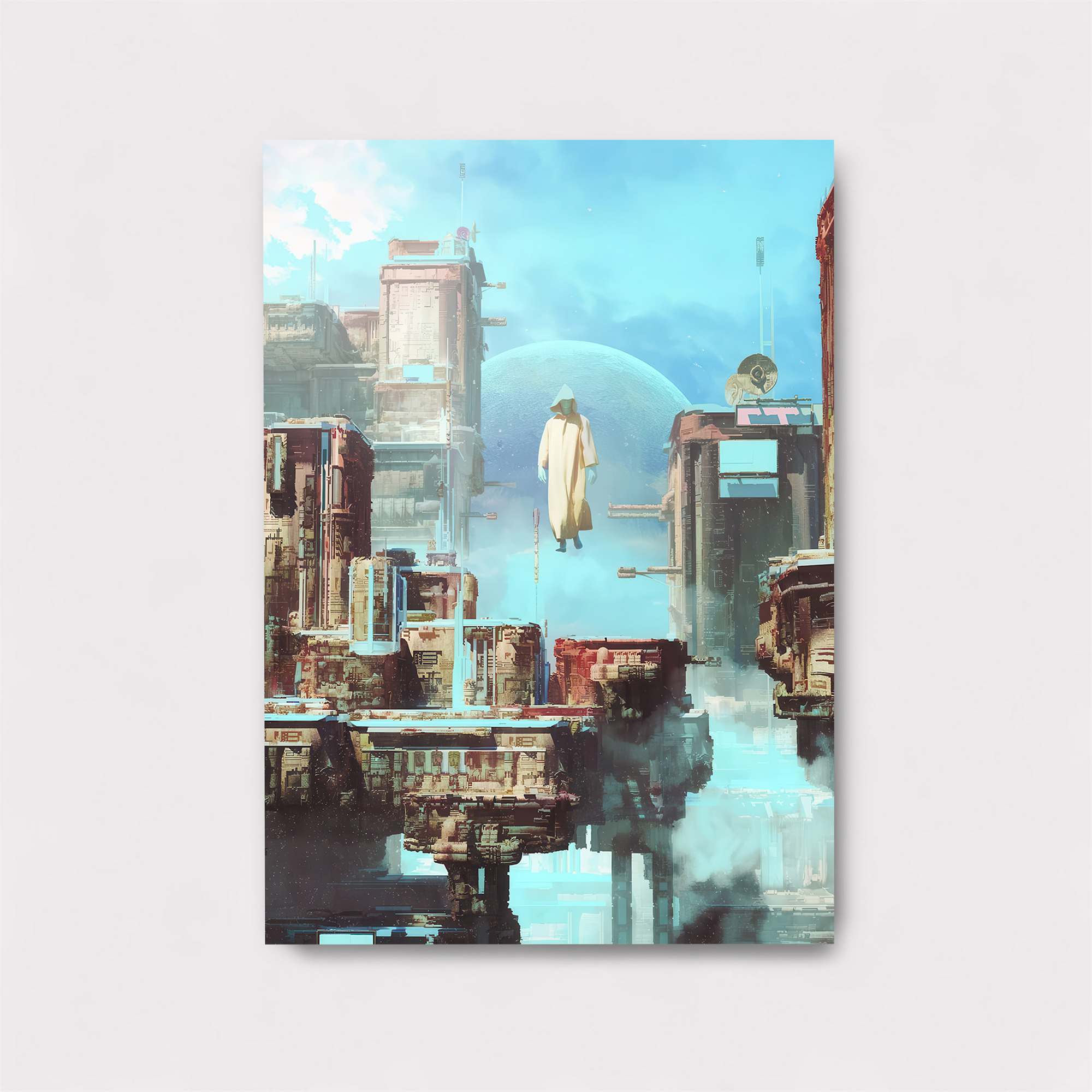 Futuristic Ascension Safe Wall Magnetic / M