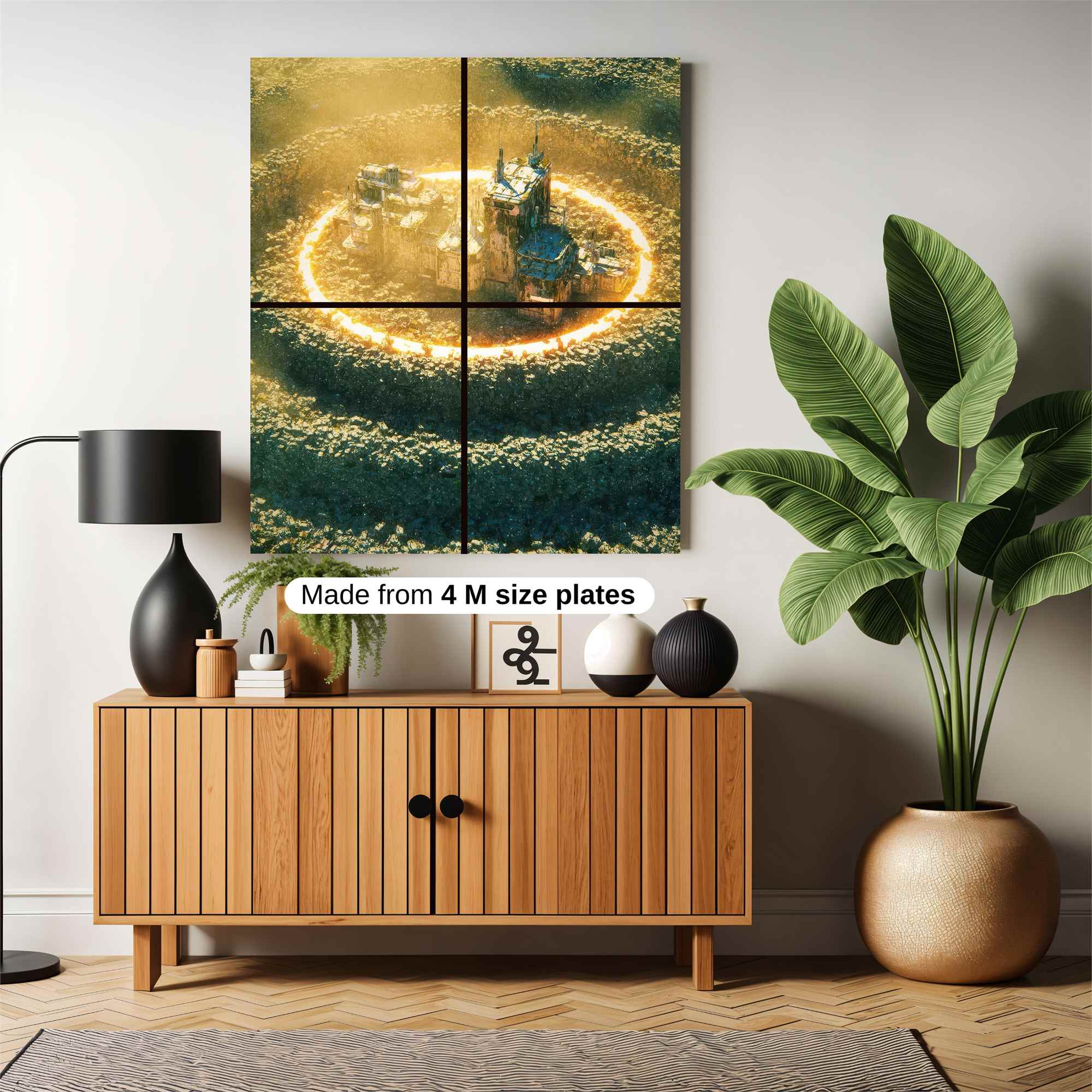 Enchanted Citadel Safe Wall Magnetic / M