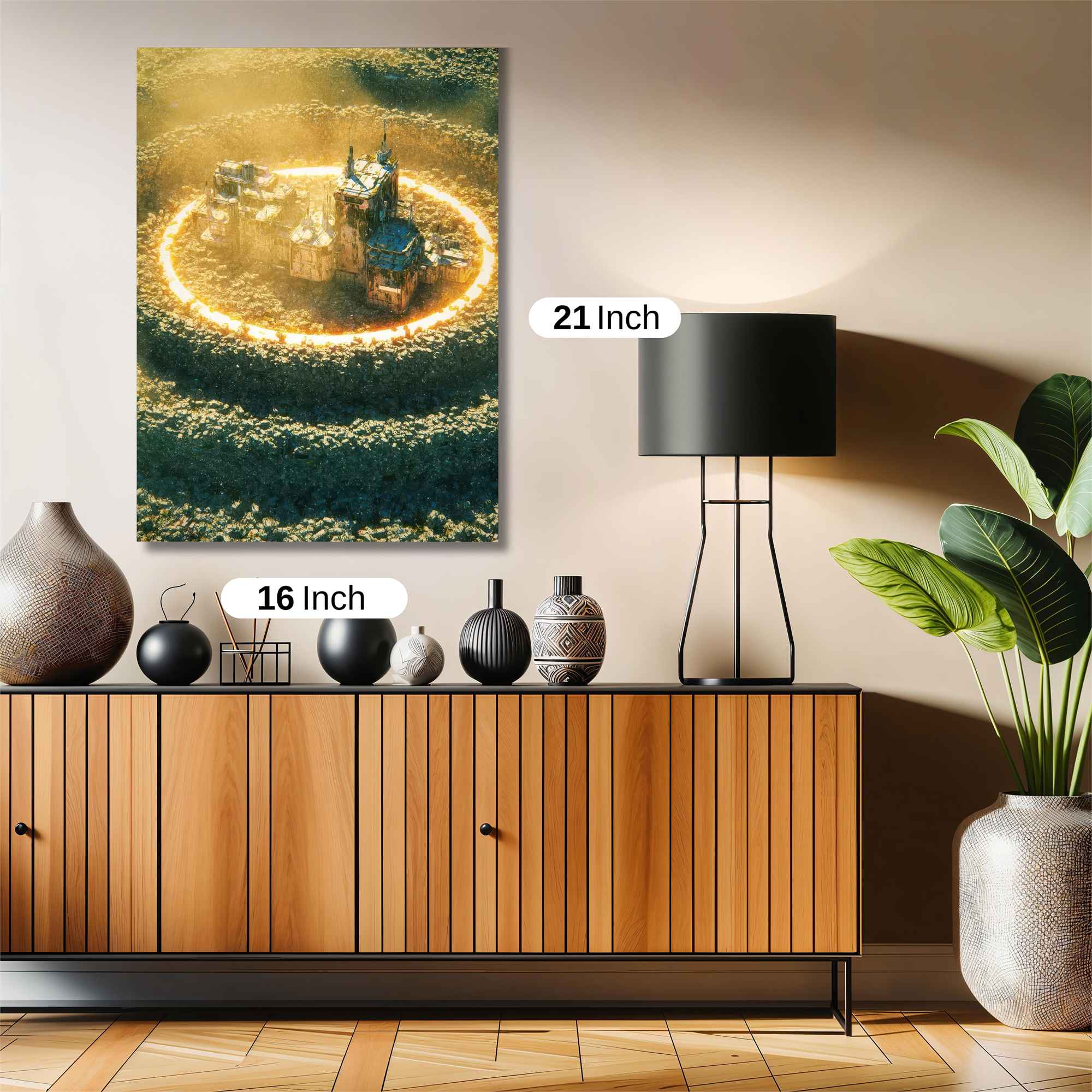 Enchanted Citadel Safe Wall Magnetic / M