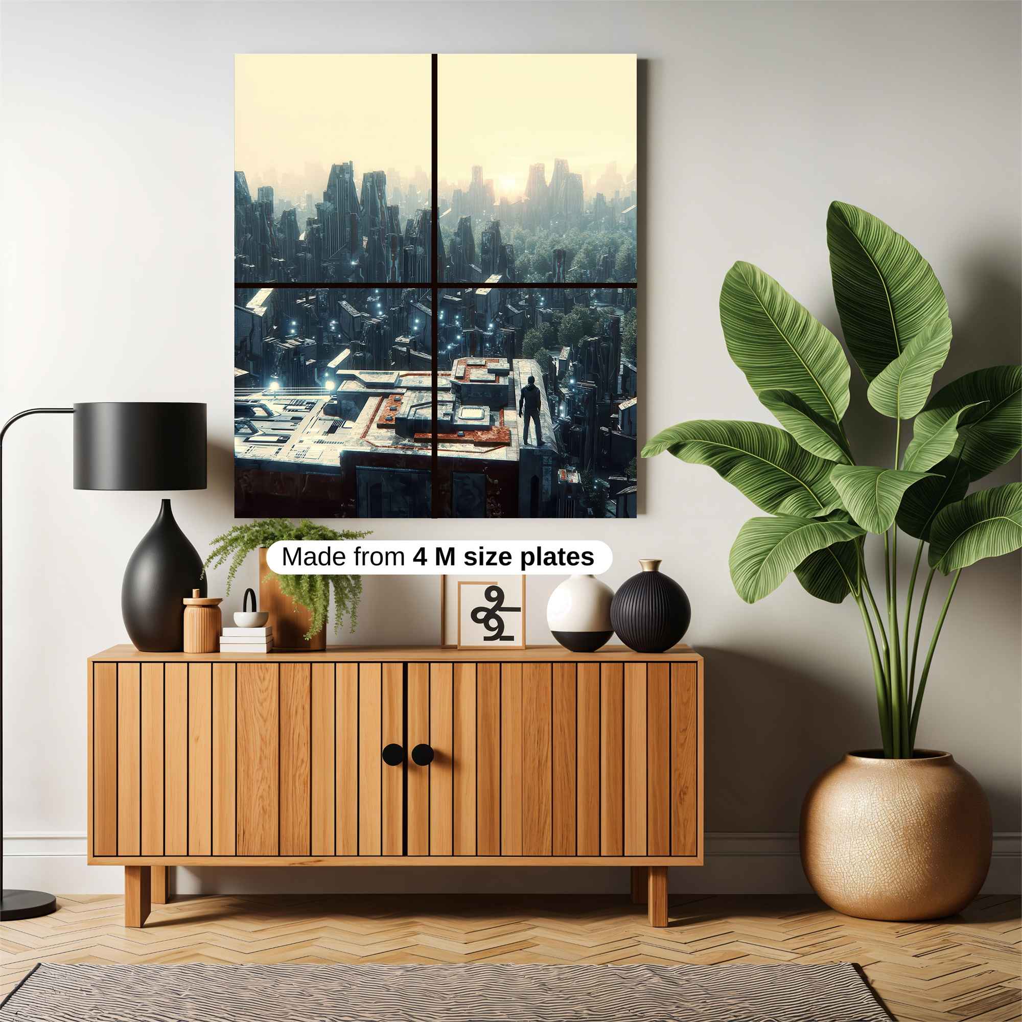 Urban Solitude Safe Wall Magnetic / M