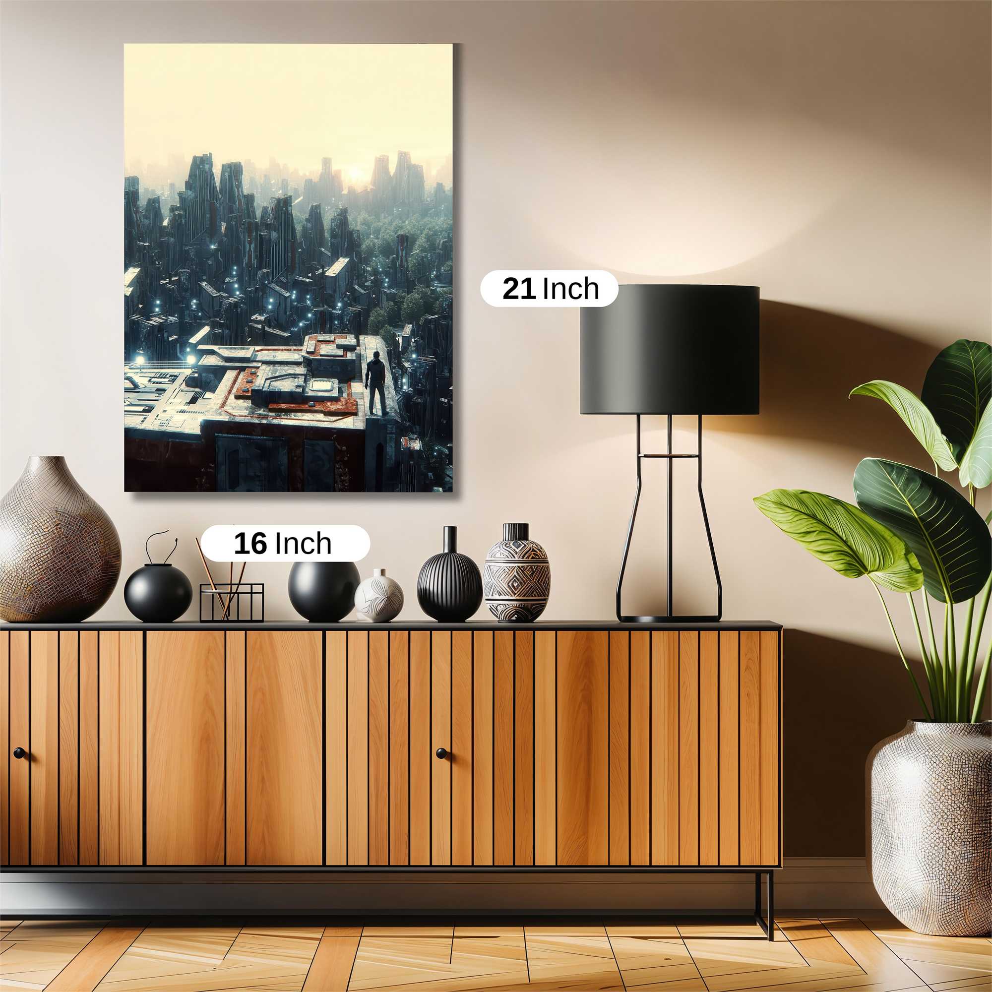 Urban Solitude Safe Wall Magnetic / M