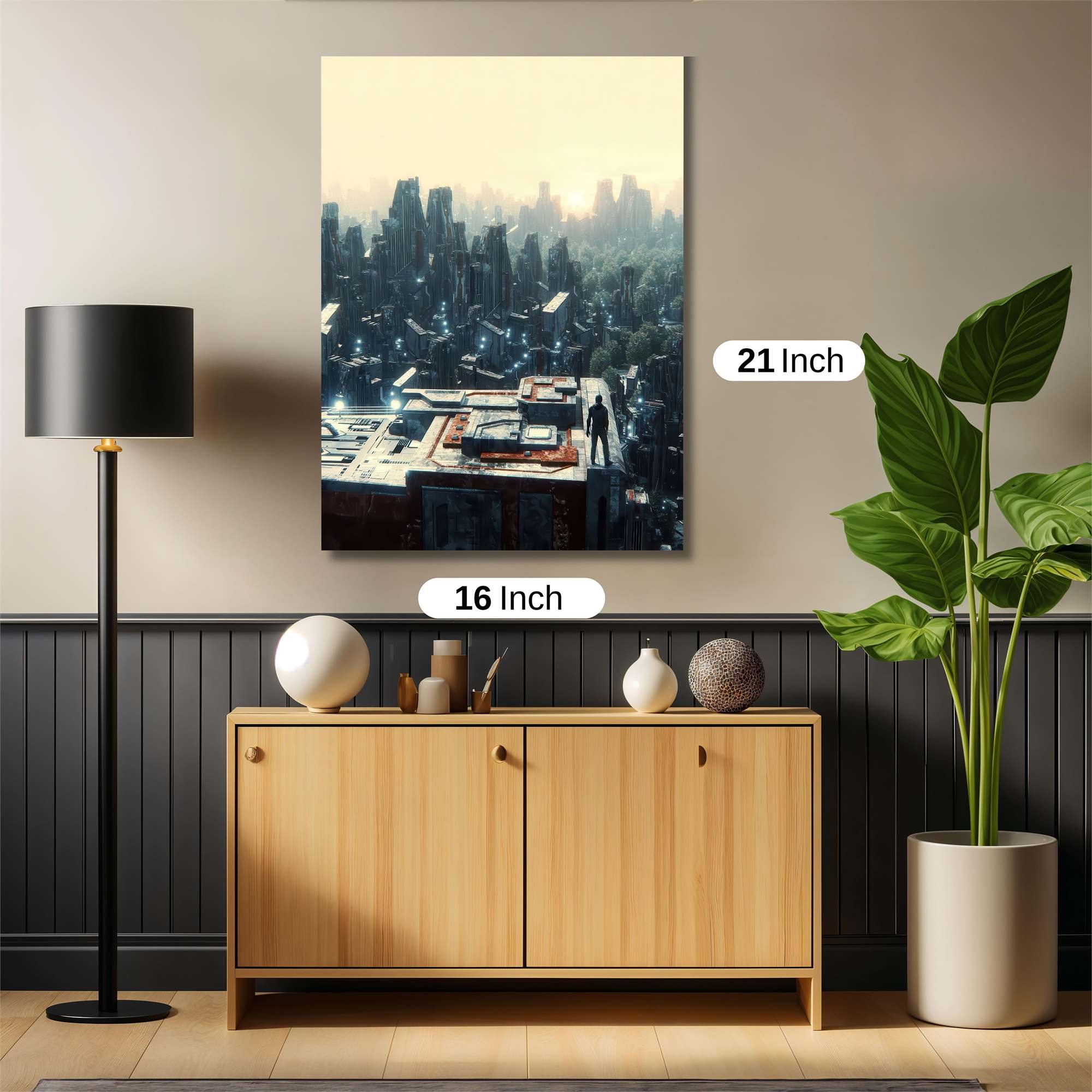 Urban Solitude Safe Wall Magnetic / M