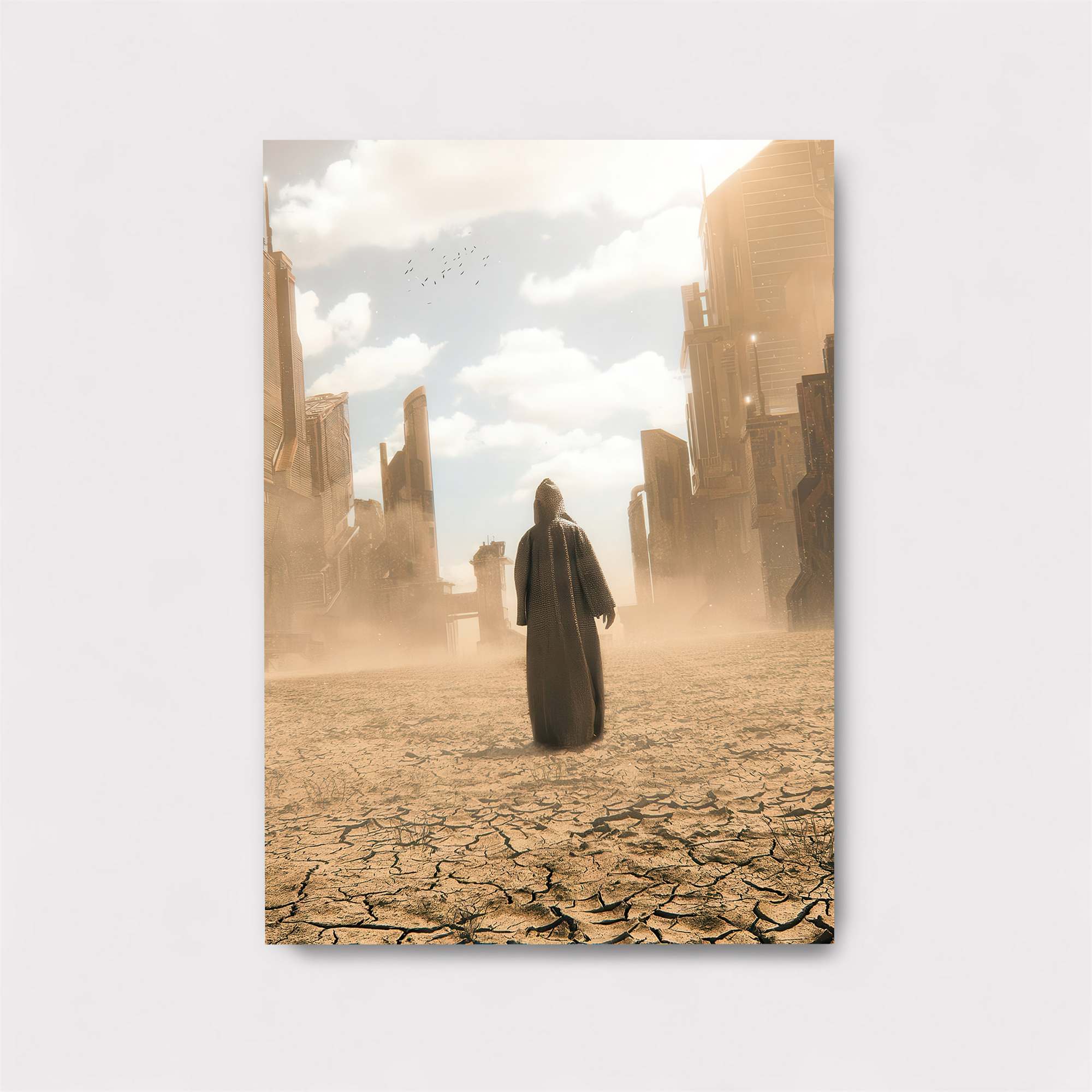 Deserted Wanderlust Safe Wall Magnetic / M