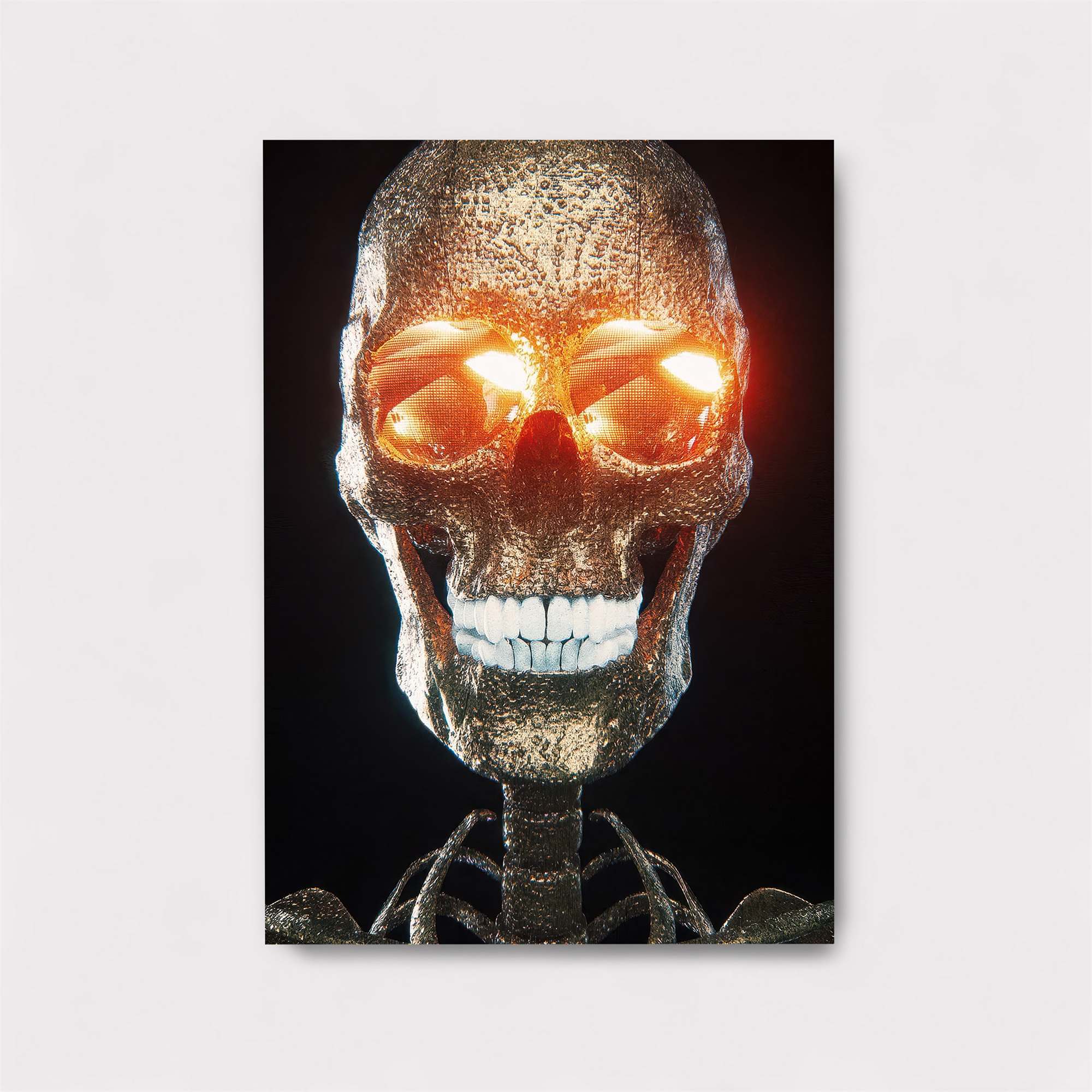 Luminous Skull Safe Wall Magnetic / M
