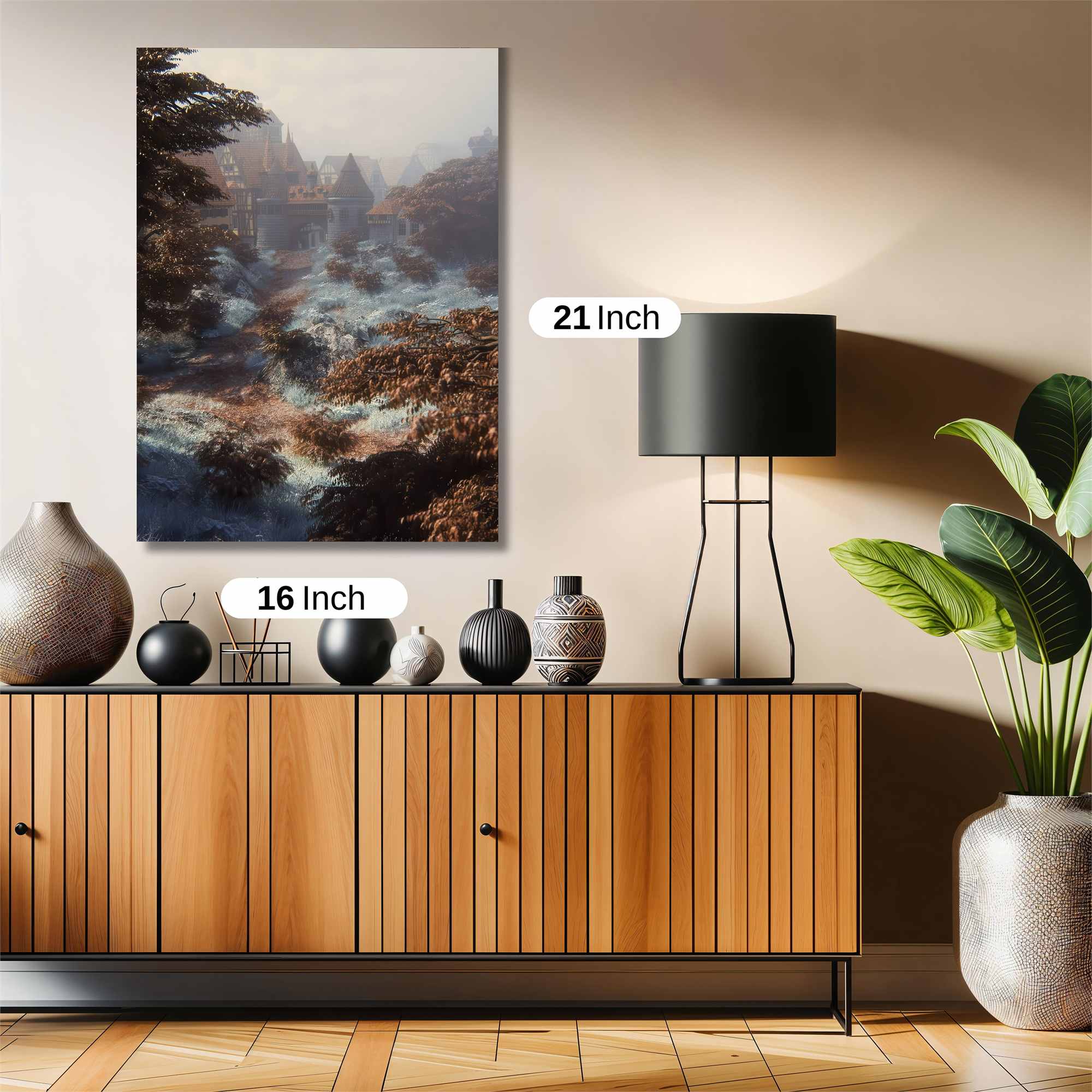 Mystical Hamlet Safe Wall Magnetic / M