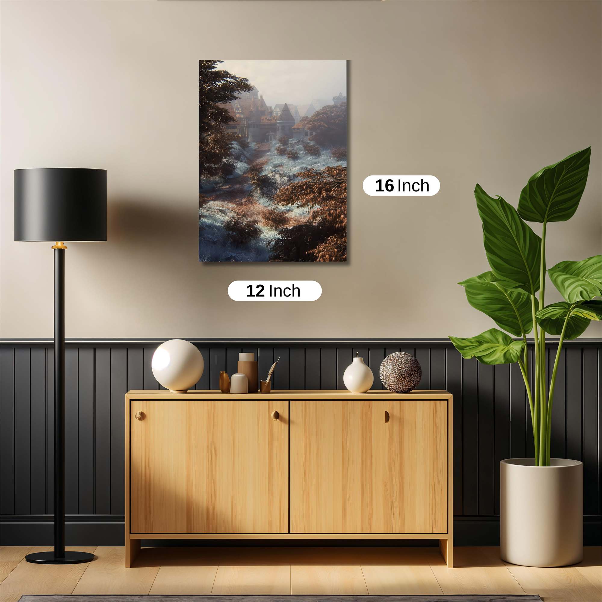 Mystical Hamlet Safe Wall Magnetic / M