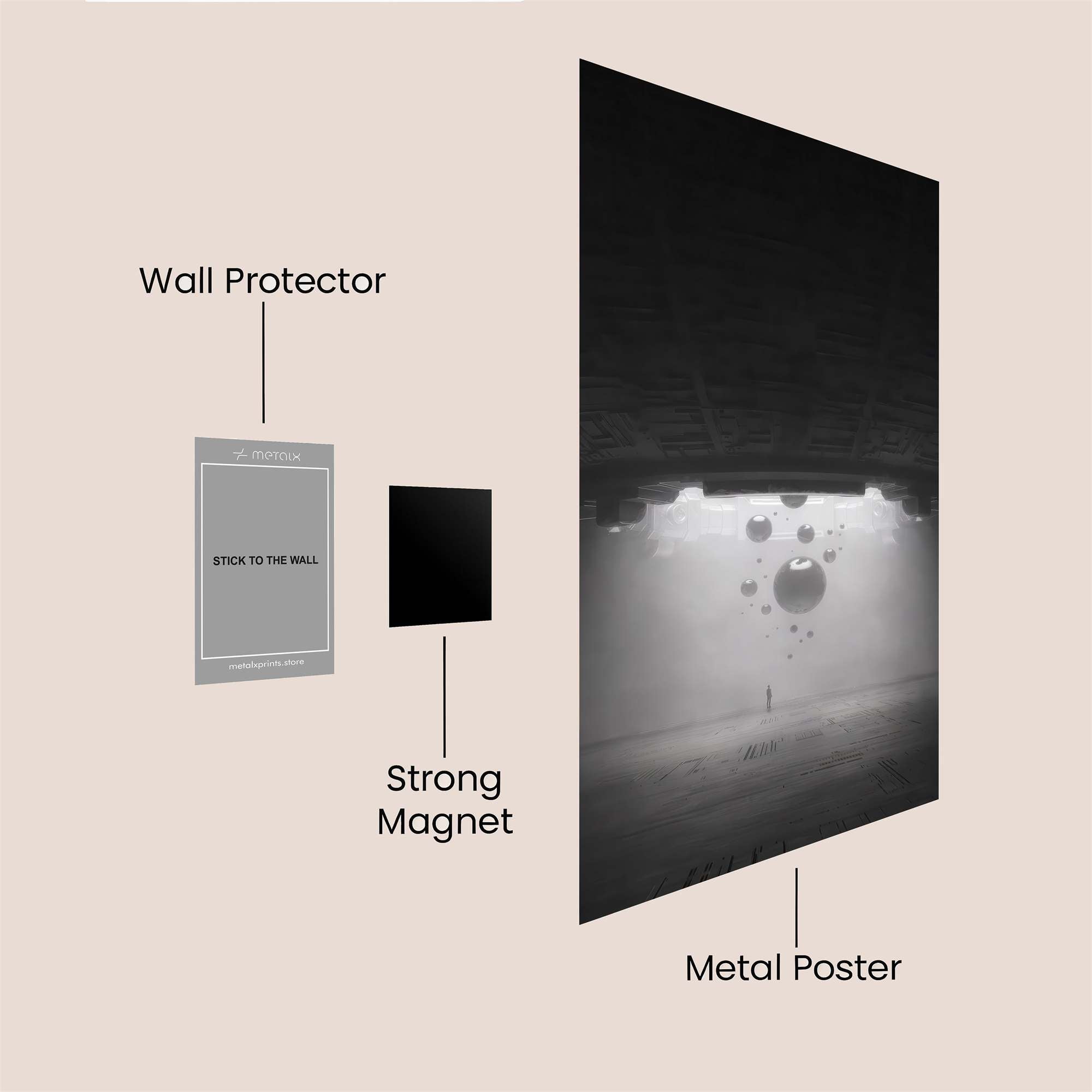 Orb Haze Safe Wall Magnetic / M