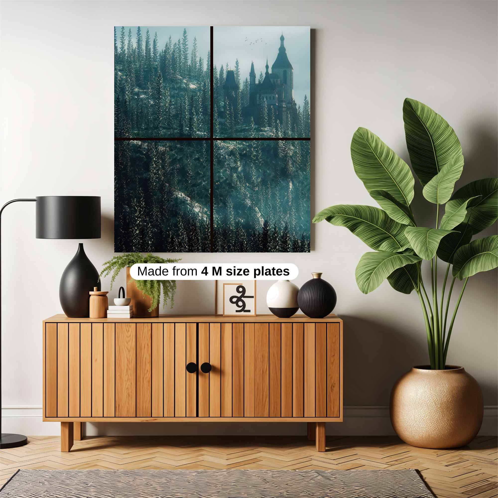 Enchanted Castle Safe Wall Magnetic / M