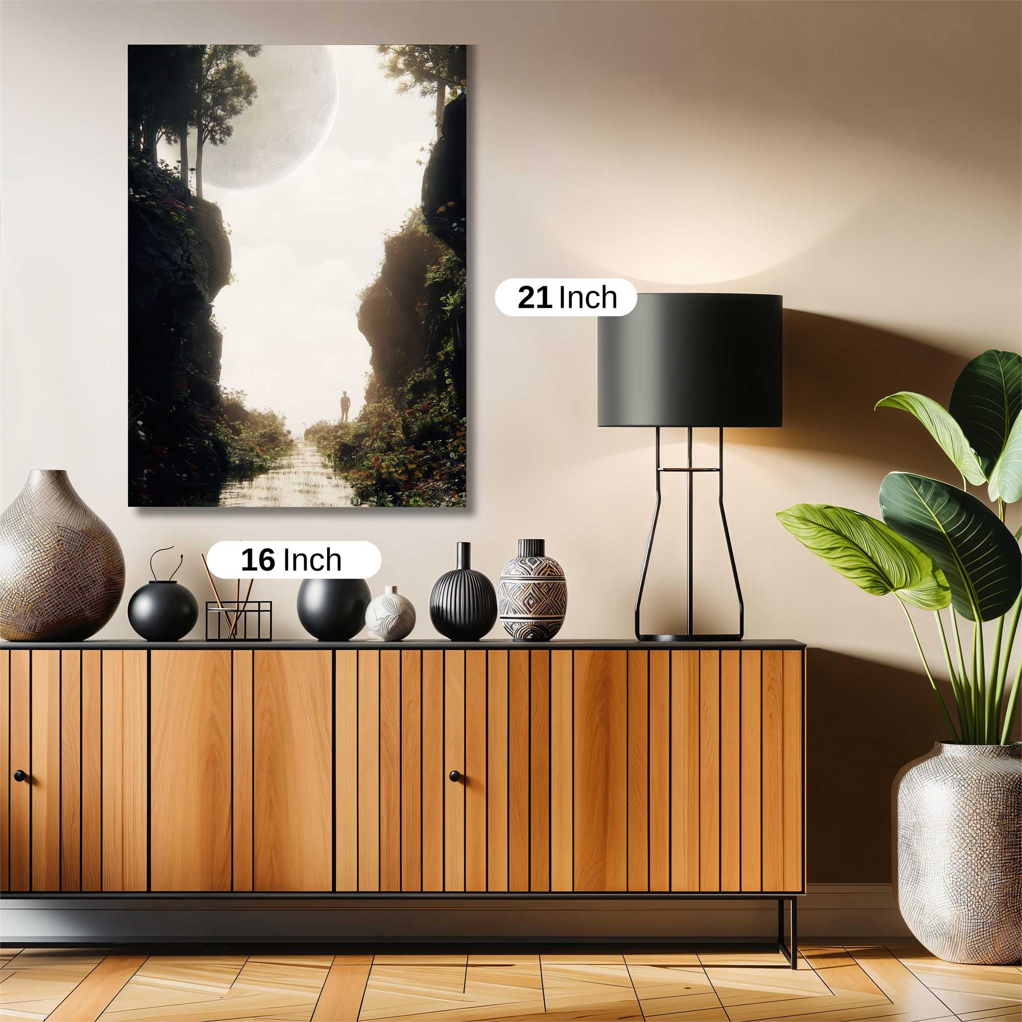 Lunar Serenity Safe Wall Magnetic / M