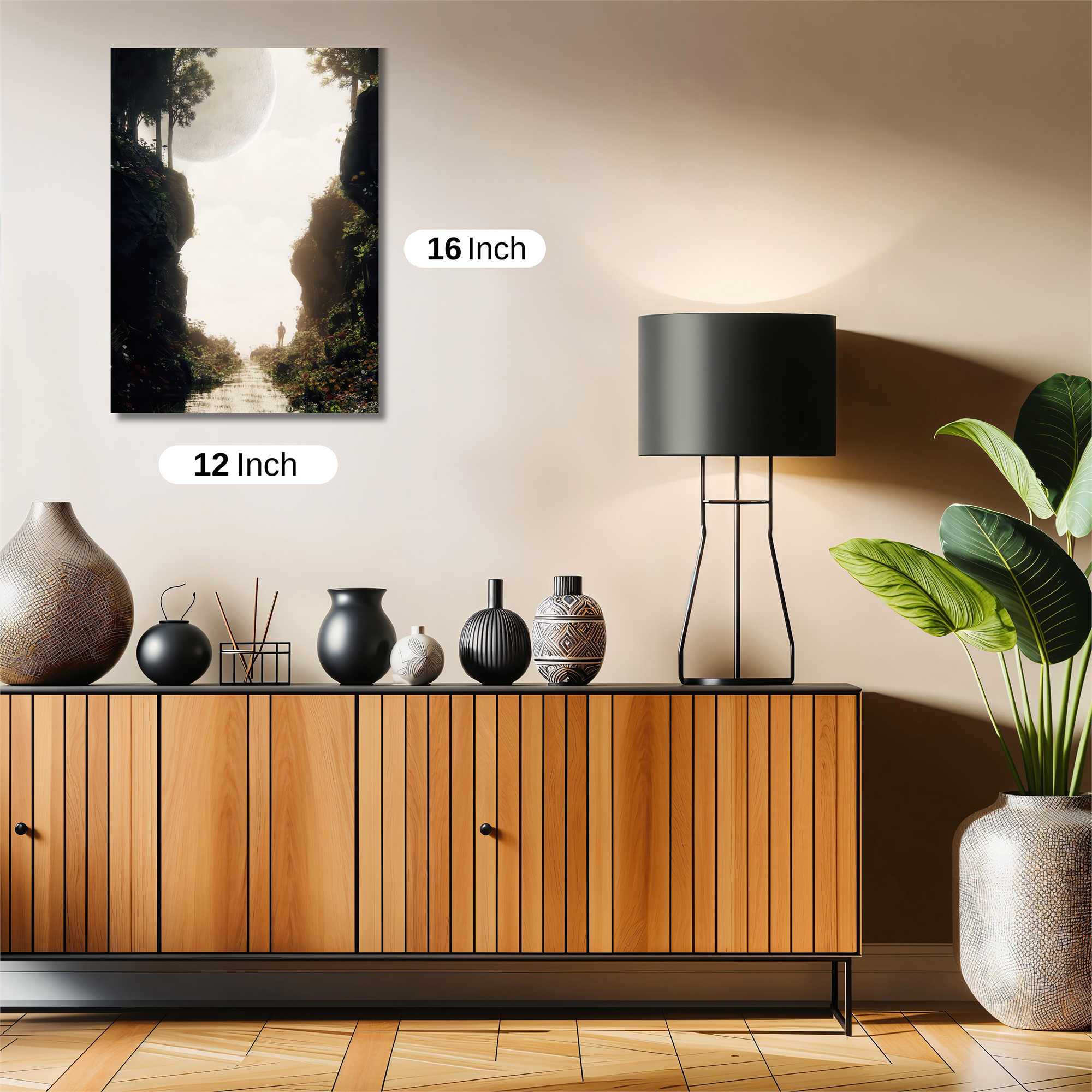 Lunar Serenity Safe Wall Magnetic / M