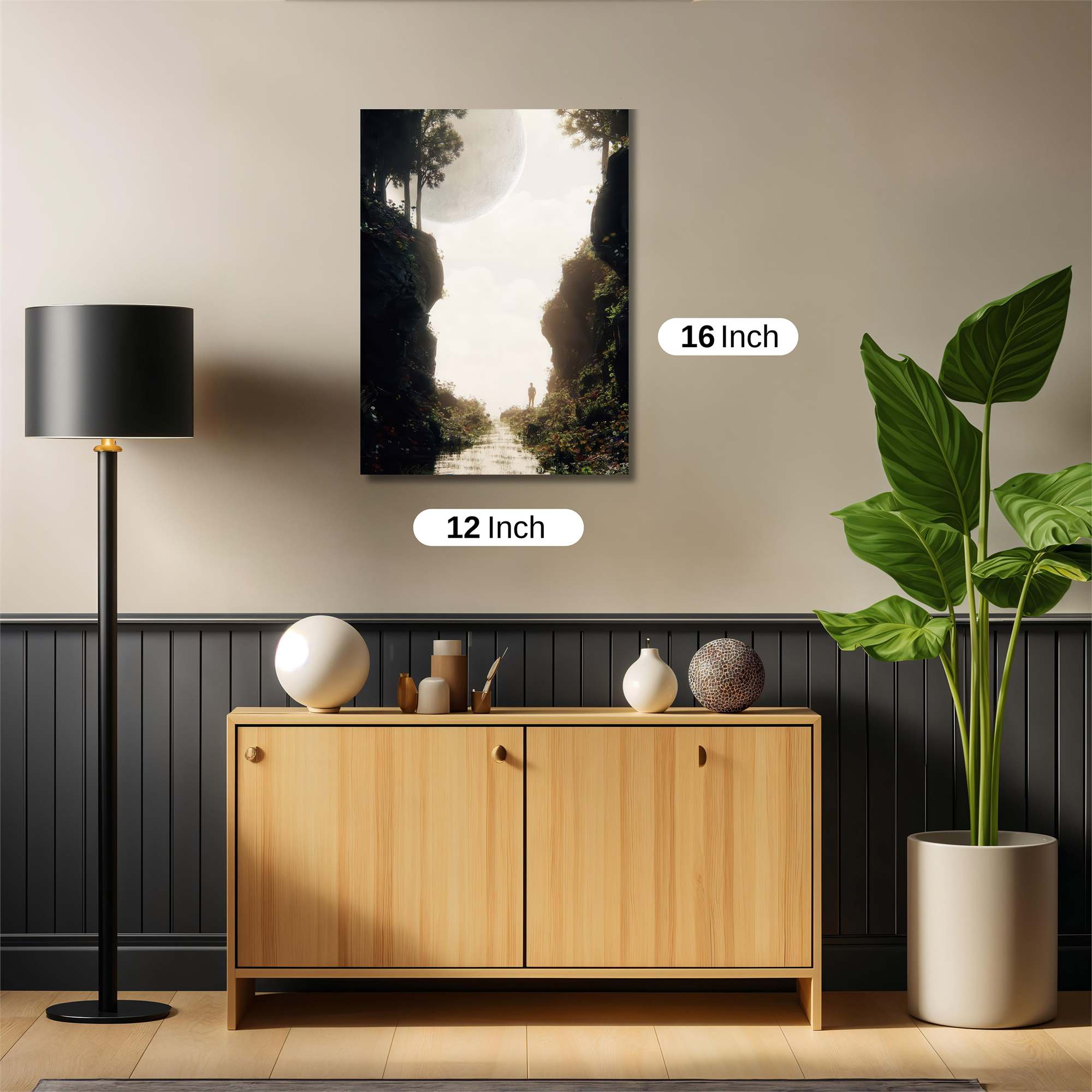 Lunar Serenity Safe Wall Magnetic / M