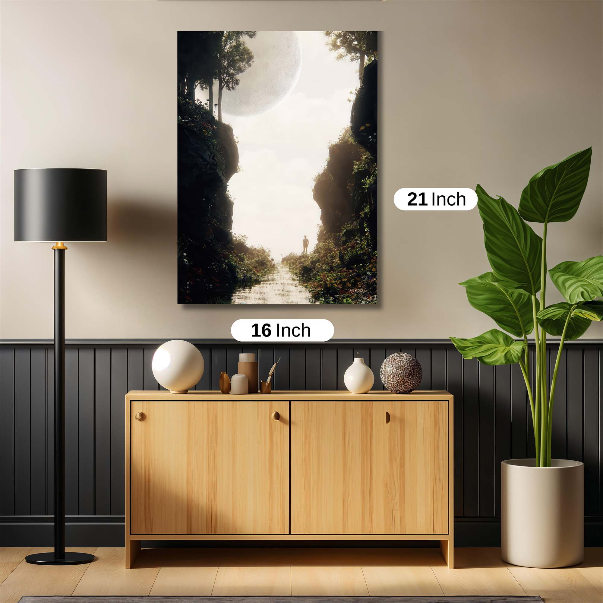 Lunar Serenity Safe Wall Magnetic / M