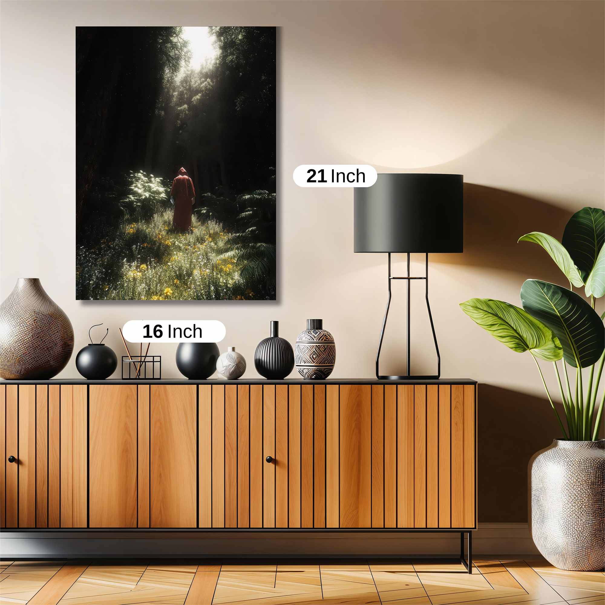 Wanderer's Solitude Safe Wall Magnetic / M