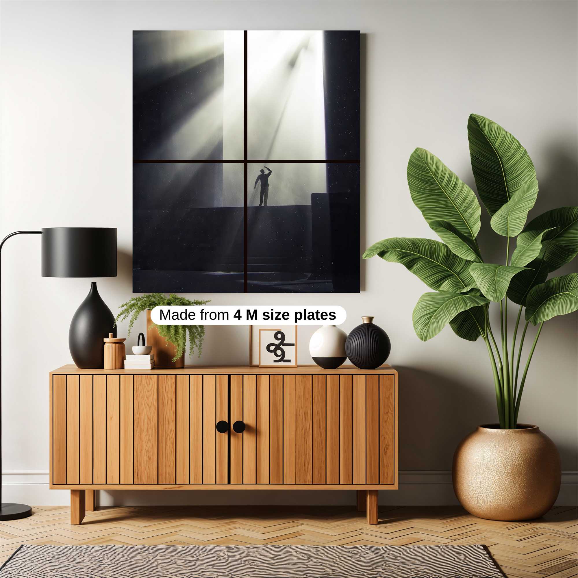 Luminous Stand Safe Wall Magnetic / M