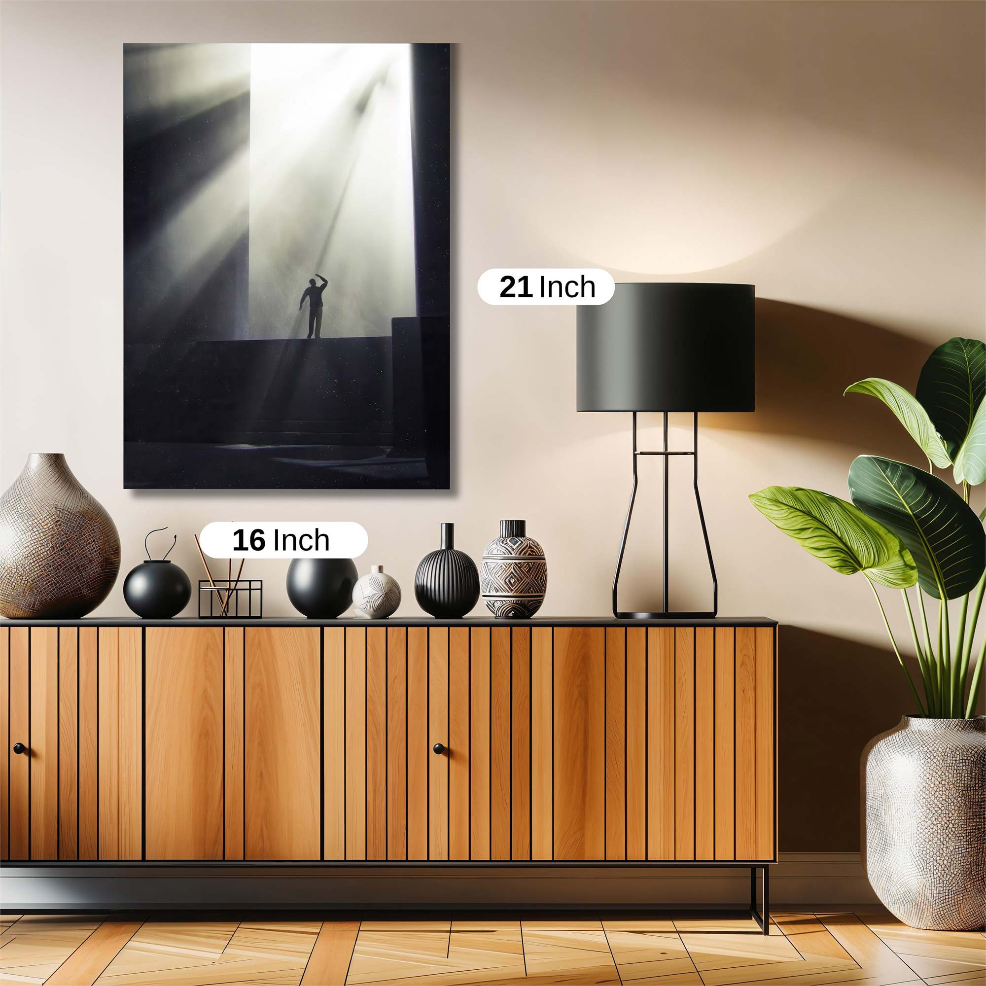 Luminous Stand Safe Wall Magnetic / M