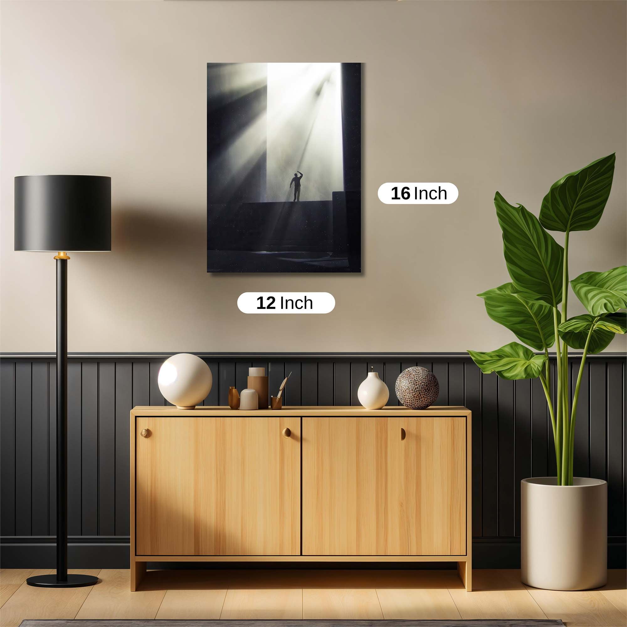 Luminous Stand Safe Wall Magnetic / M