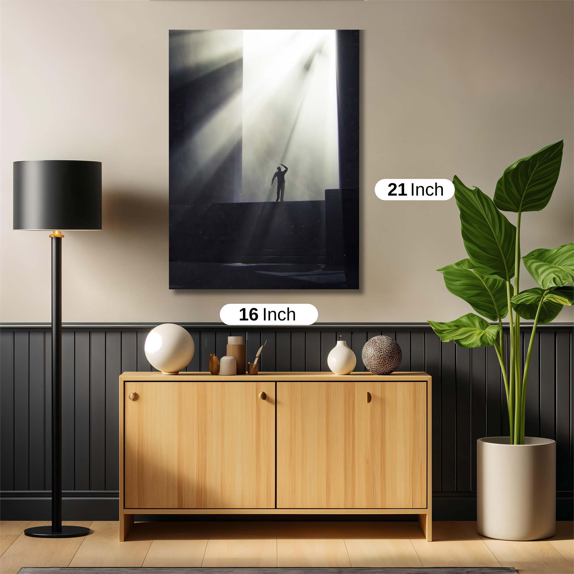 Luminous Stand Safe Wall Magnetic / M