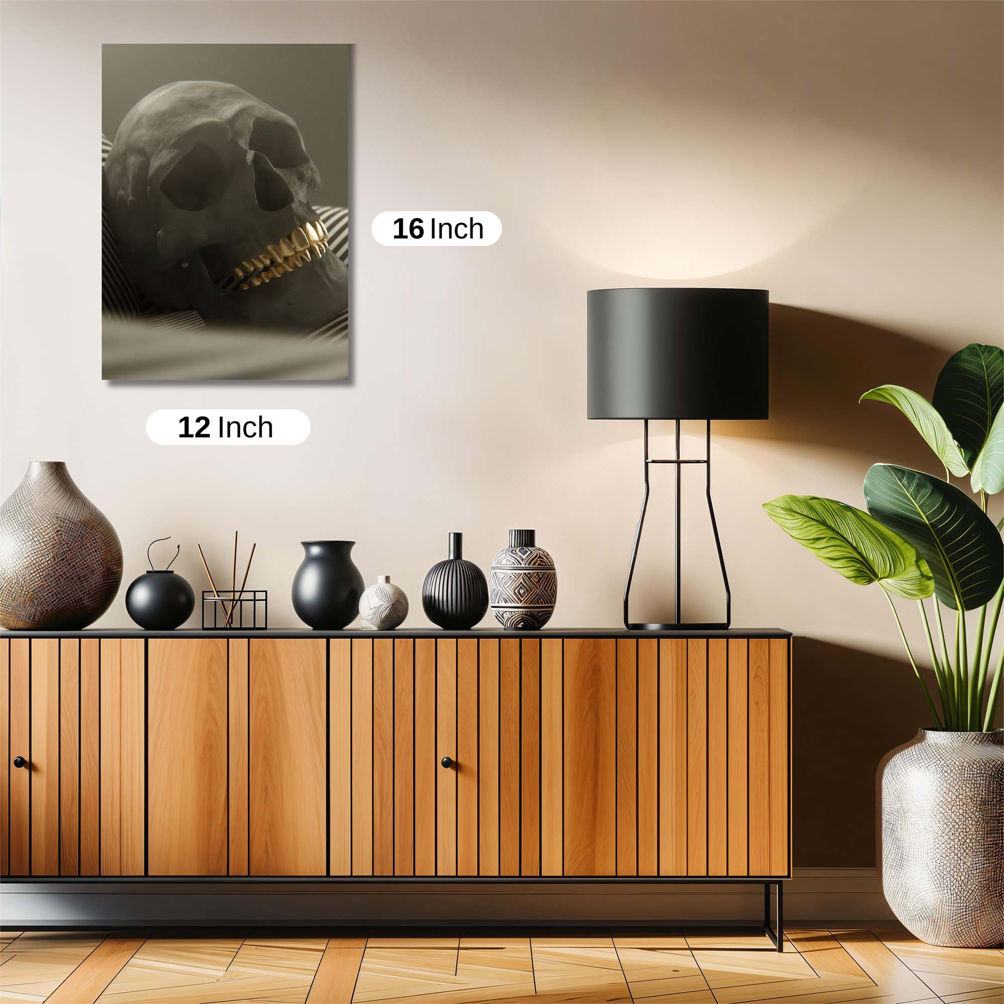 Gilded Grin Safe Wall Magnetic / M