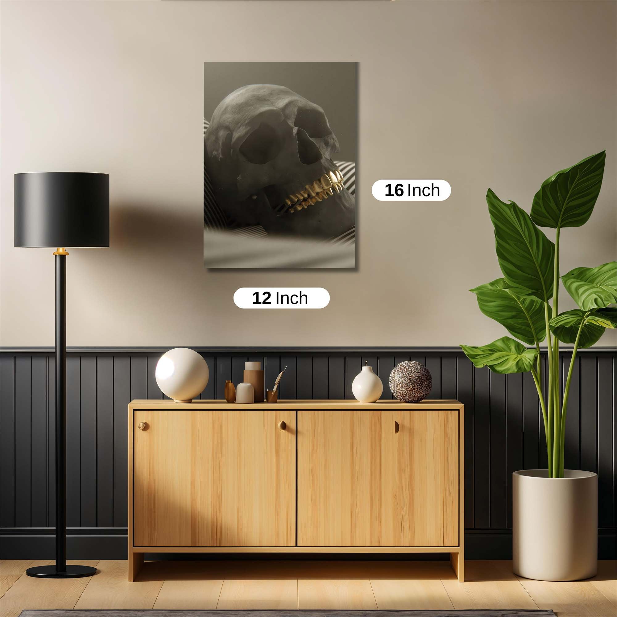 Gilded Grin Safe Wall Magnetic / M