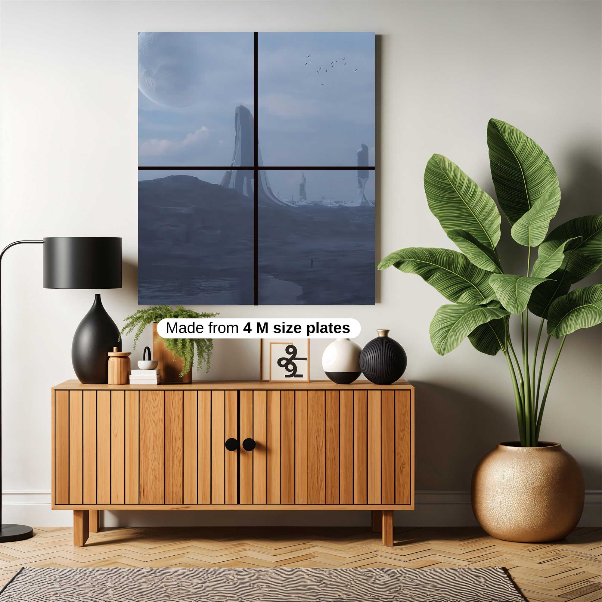 Moonlit Serenity Safe Wall Magnetic / M