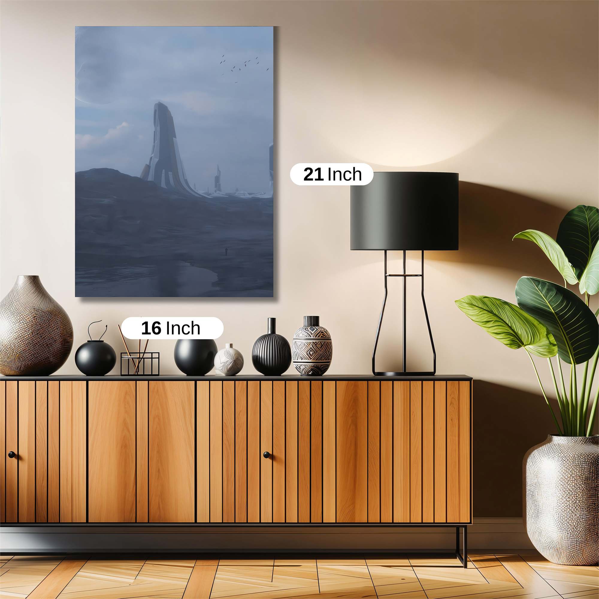 Moonlit Serenity Safe Wall Magnetic / M