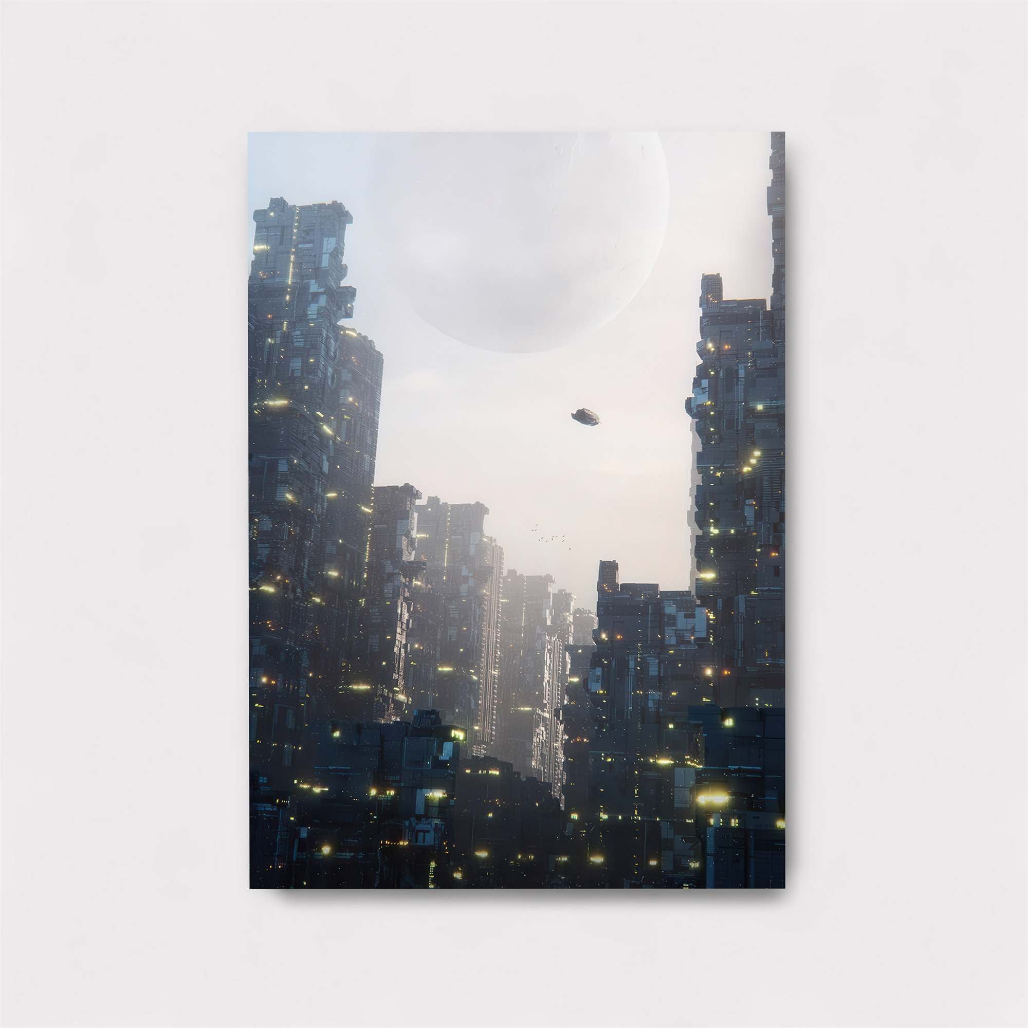 Futuristic Serenity Safe Wall Magnetic / M