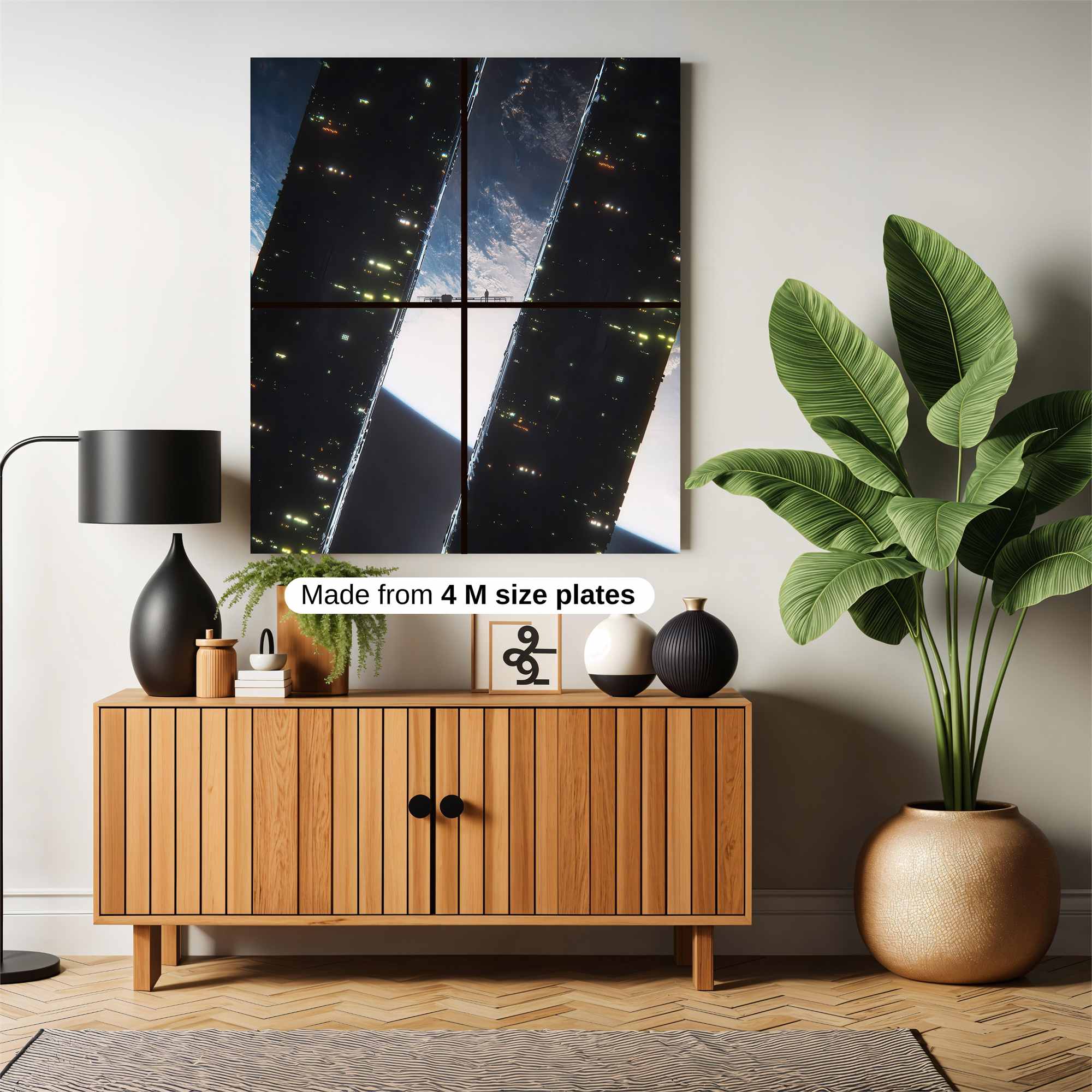 Orbiting Splendor Safe Wall Magnetic / M