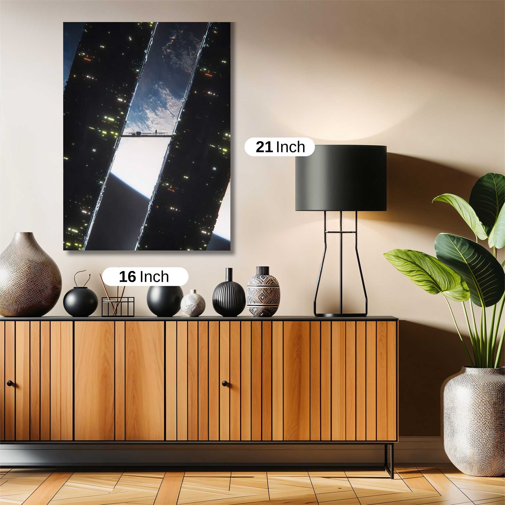 Orbiting Splendor Safe Wall Magnetic / M