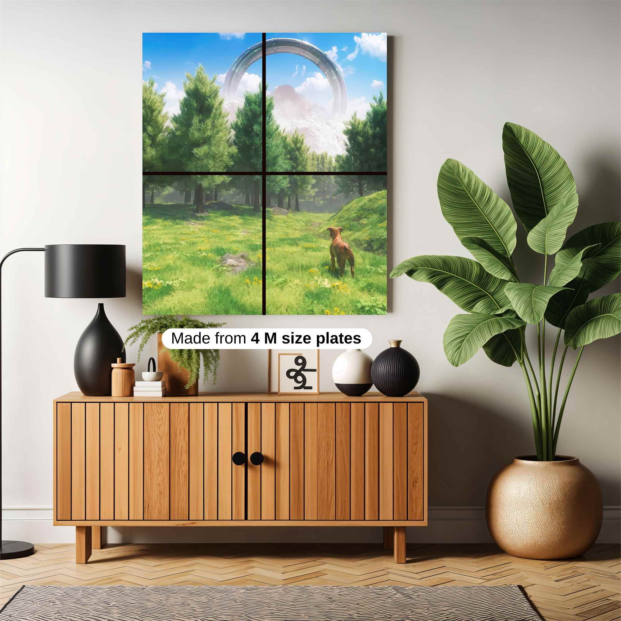 Curious Tranquility Safe Wall Magnetic / M