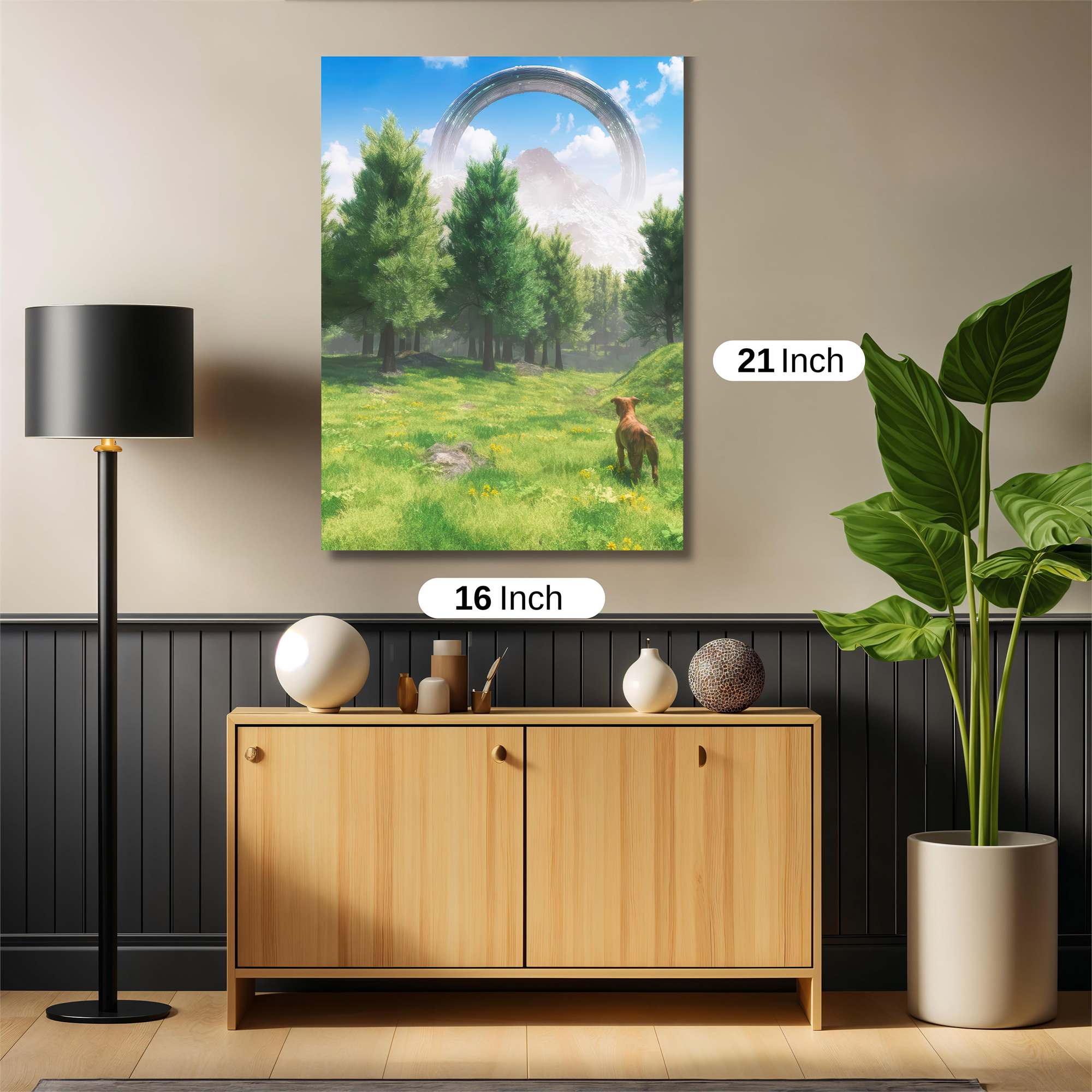 Curious Tranquility Safe Wall Magnetic / M